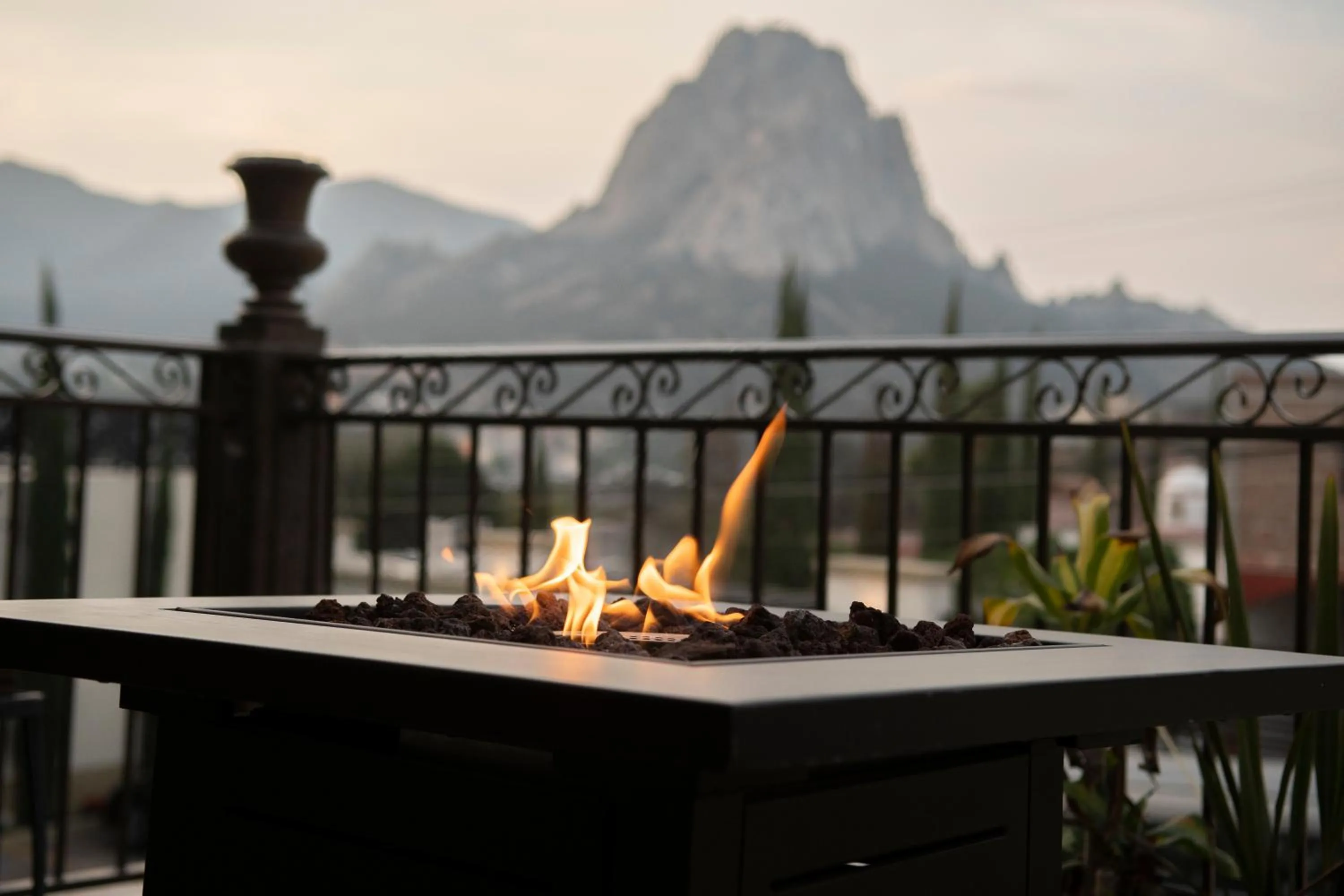 Natural landscape in Hotel Villa Bernal