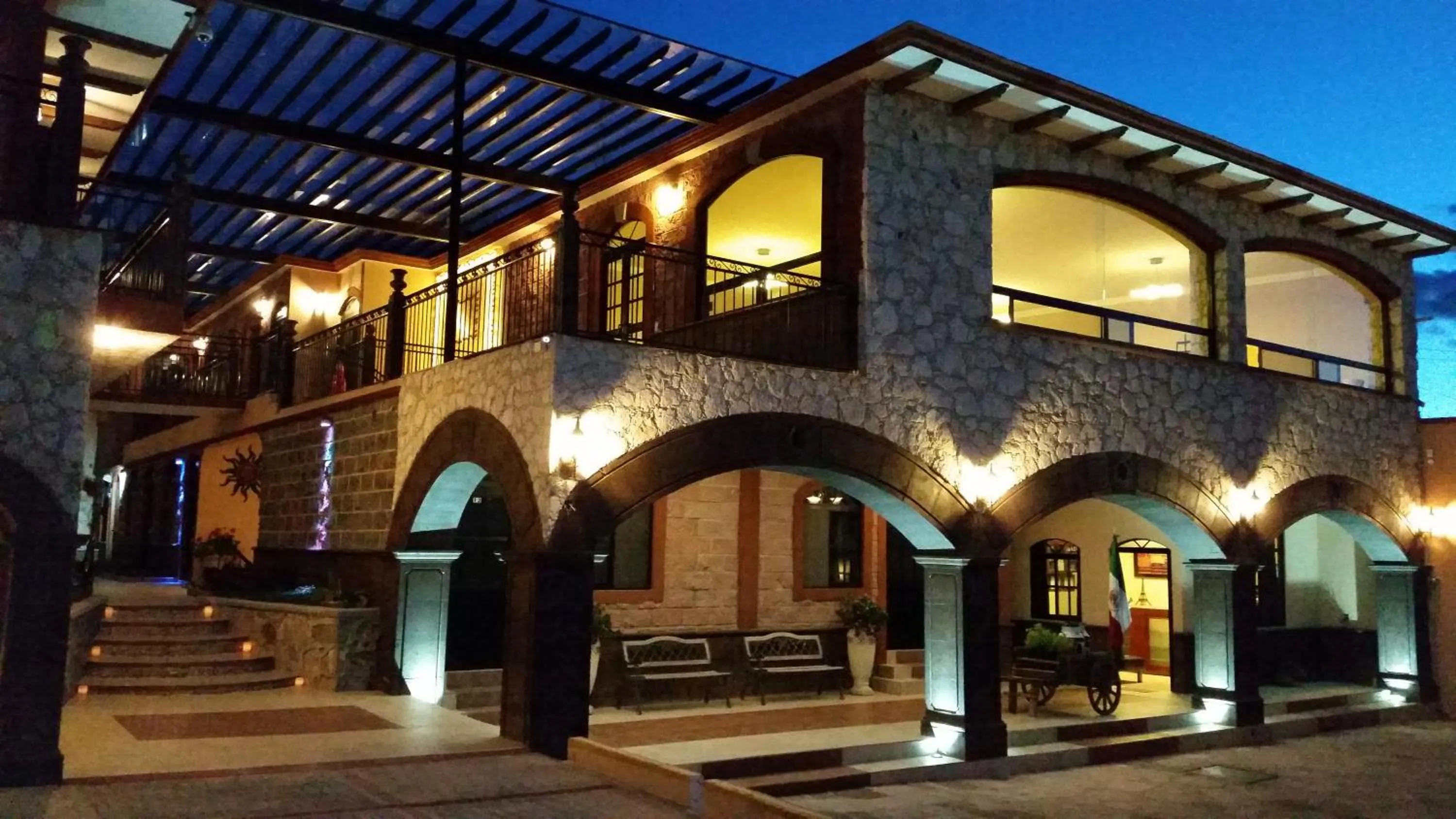 Property building in Hotel Villa Bernal