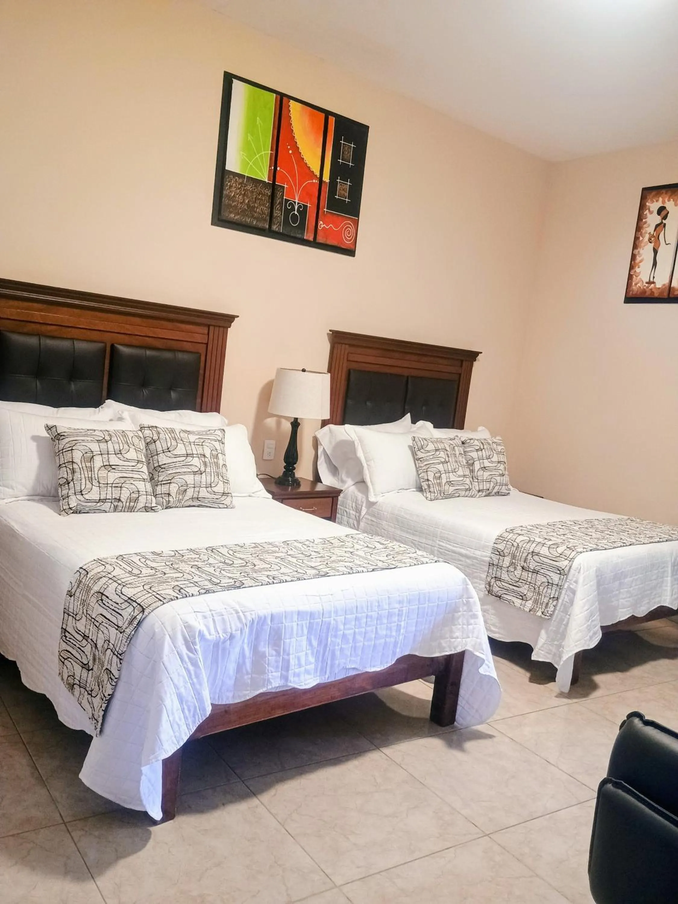 Bed in Hotel Villa Bernal