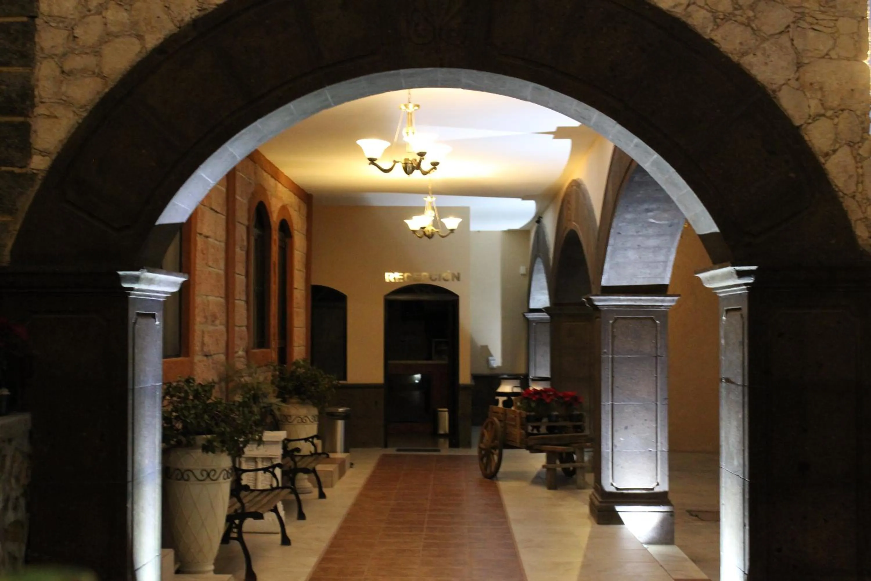 Property building in Hotel Villa Bernal