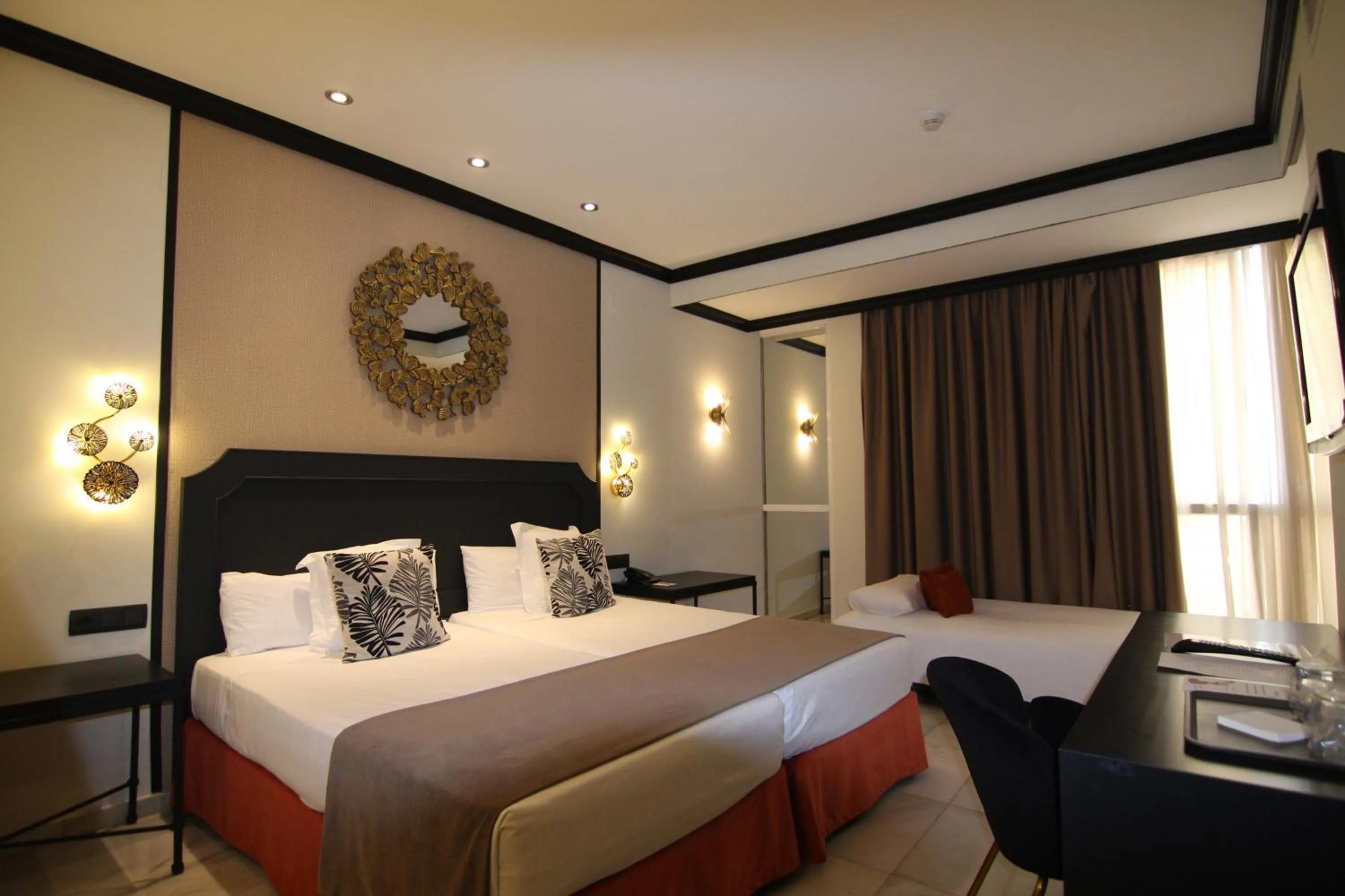 Bed in Hotel San Gil