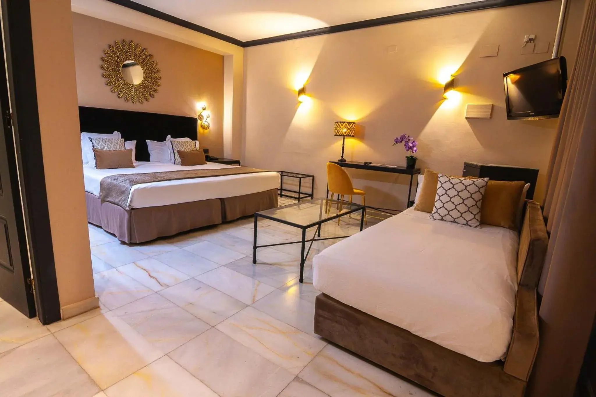 Triple Room (3 Adults) in Hotel San Gil Triple Room (3 Adults) in Hotel San Gil