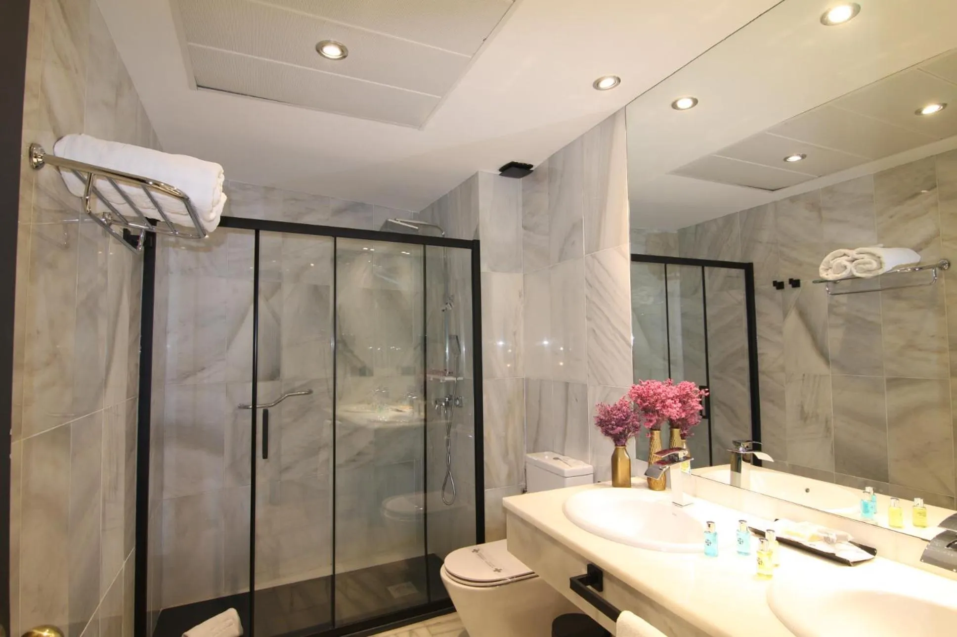 Shower in Hotel San Gil