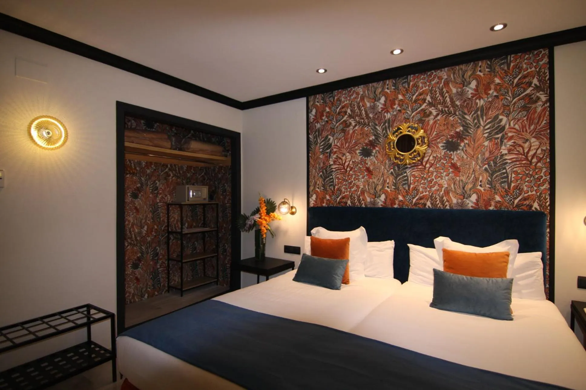 Bed in Hotel San Gil