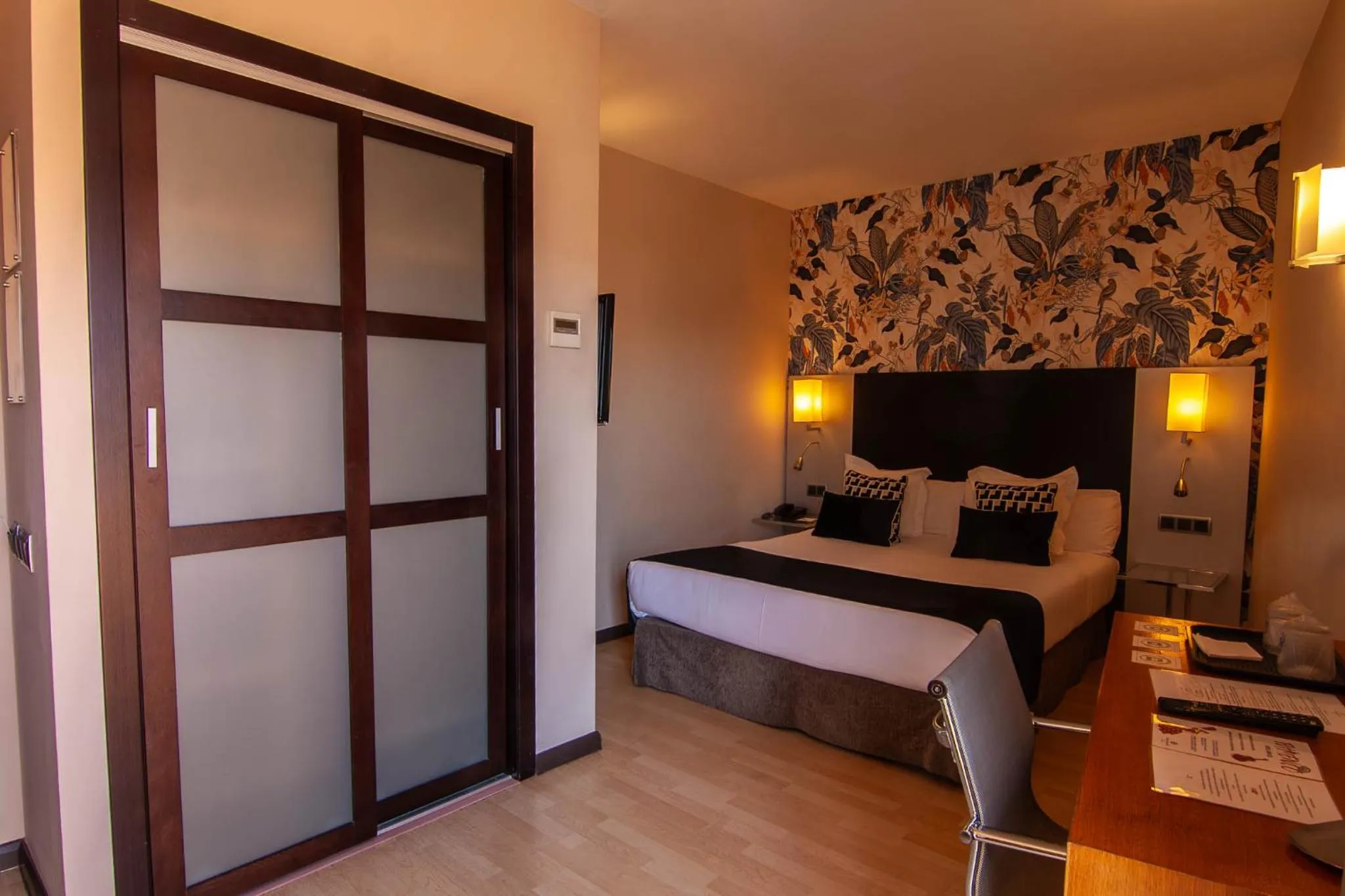 Bed in Hotel San Gil