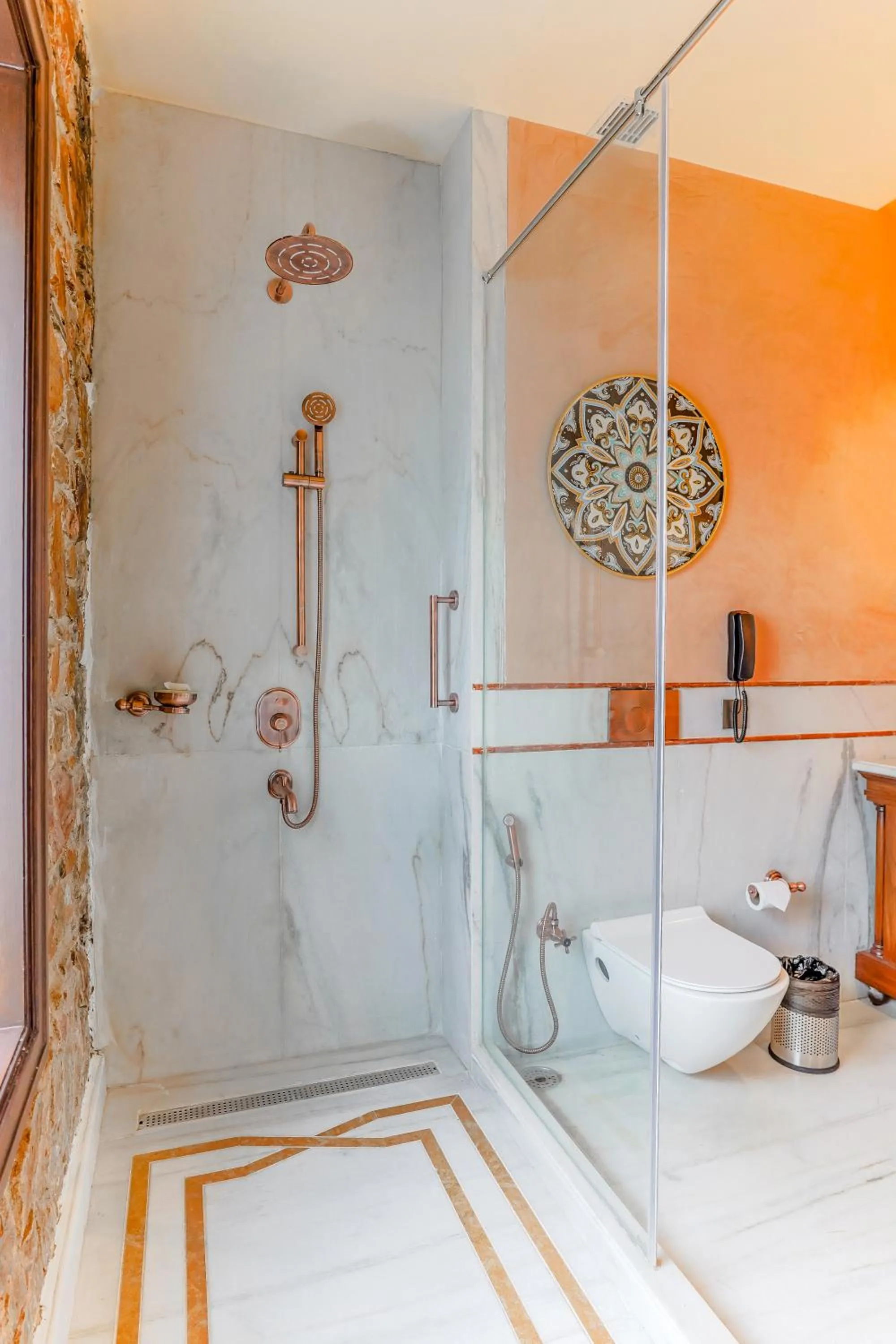 Bathroom in Juna Mahal Jungle Resort Ranthambore