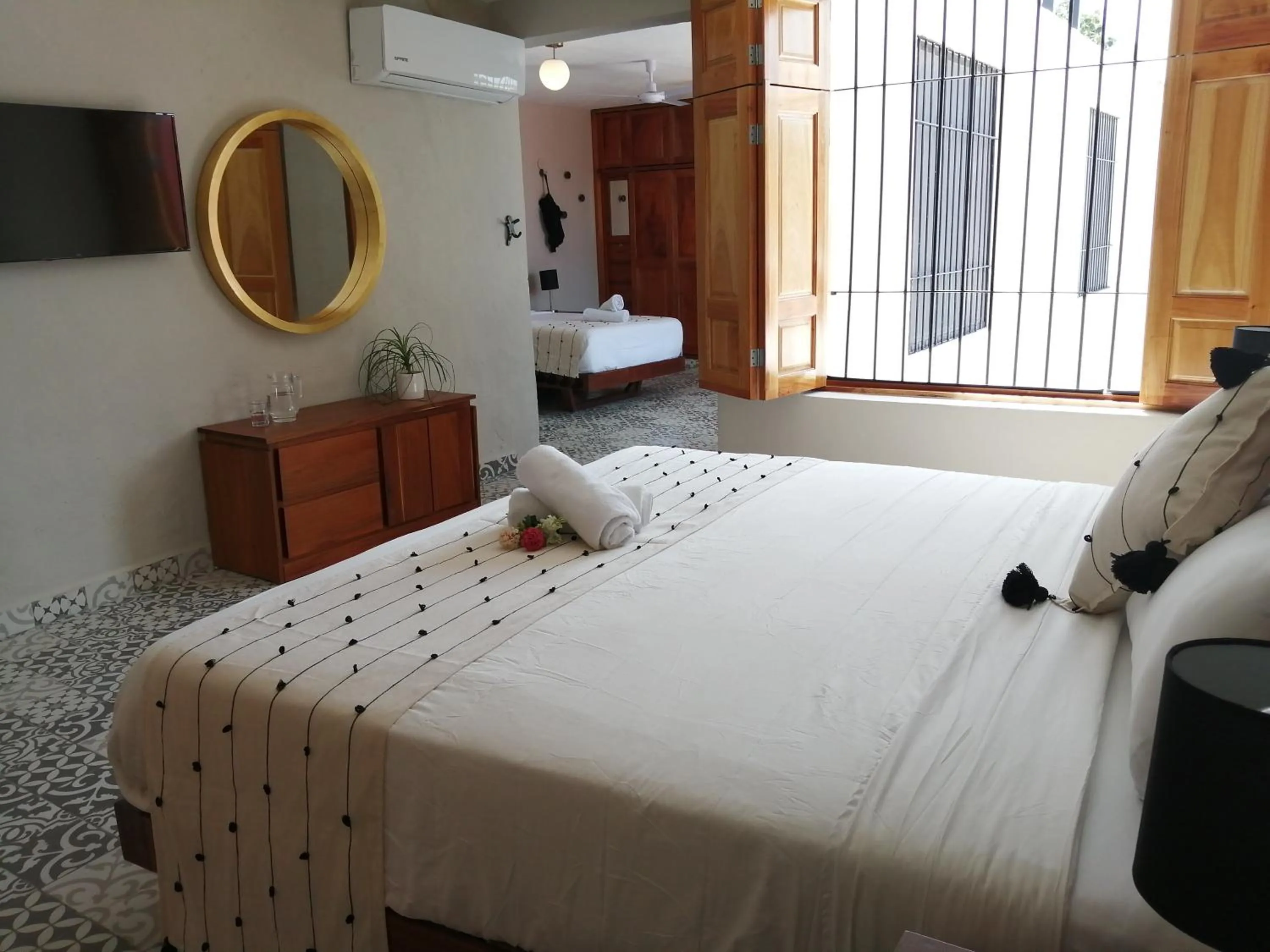 Bed in Hotel Casa Piedad