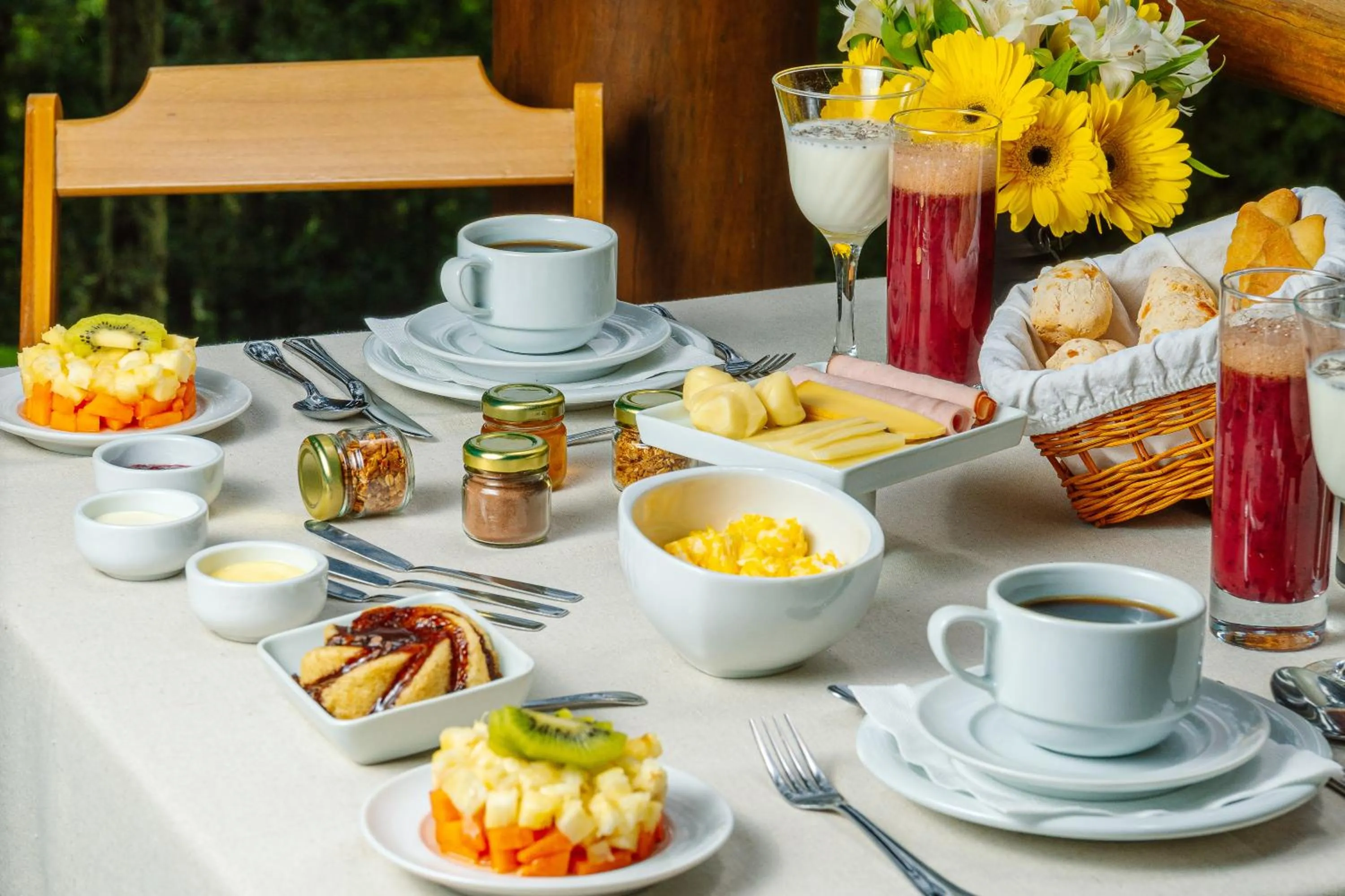 Breakfast in Pousada Casa Campestre