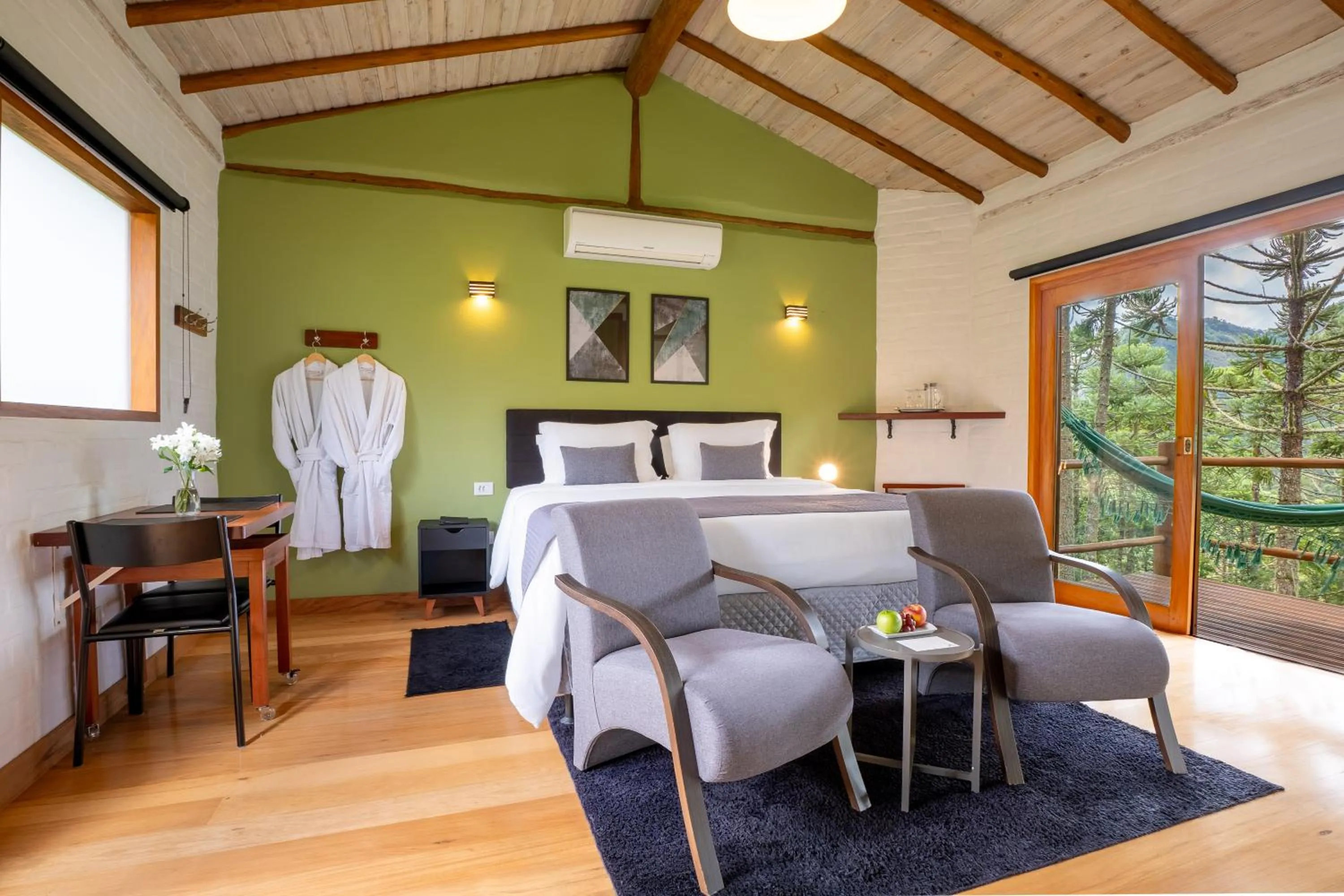 Bedroom, Bed in Pousada Casa Campestre