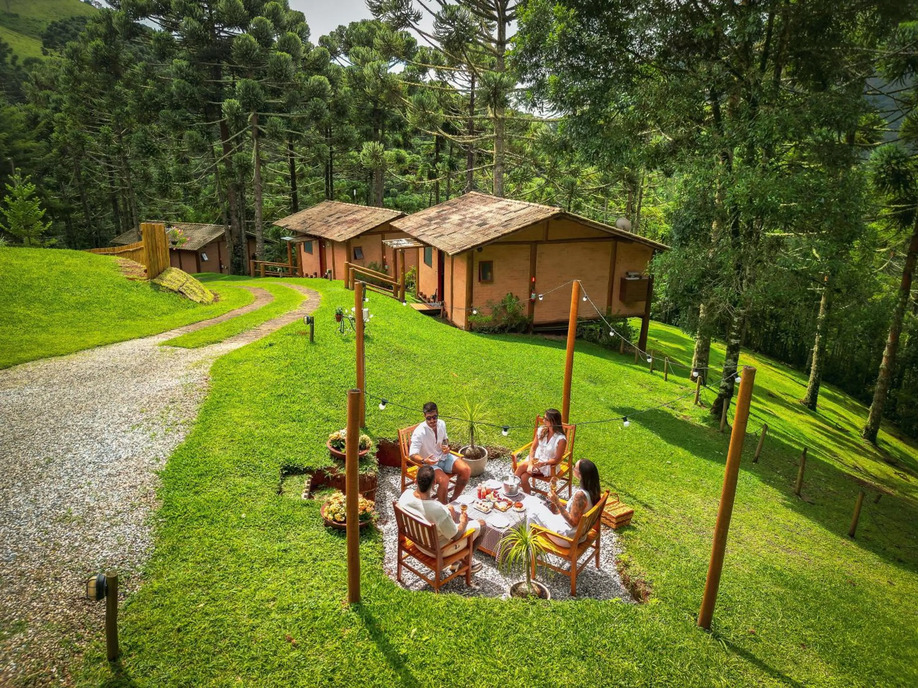 Garden in Pousada Casa Campestre