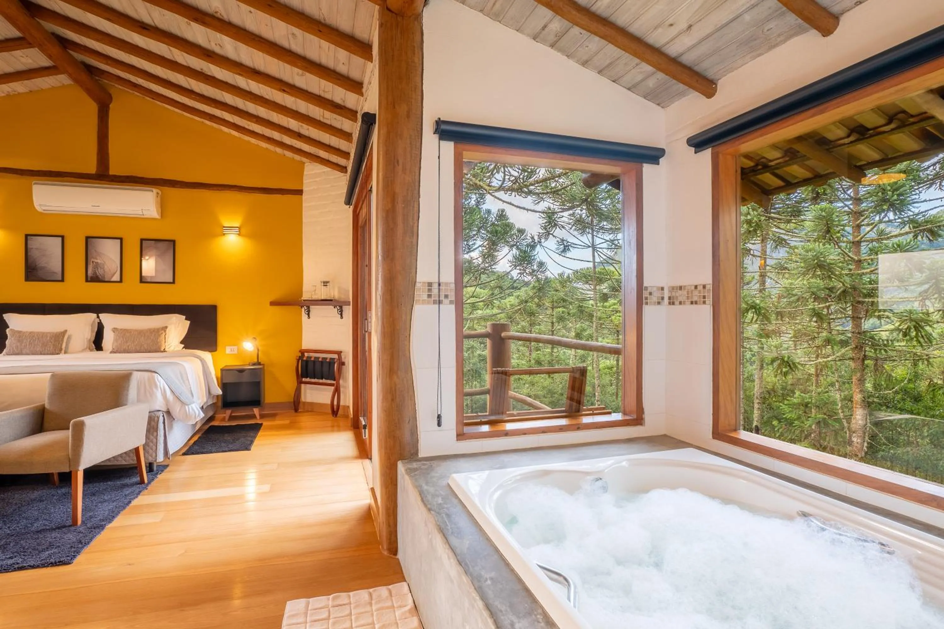 Bedroom, Bed in Pousada Casa Campestre