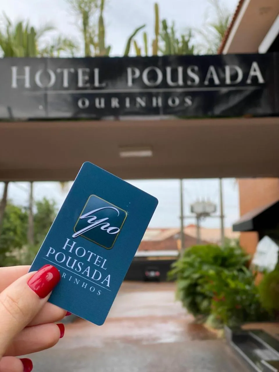 Property logo or sign in Hotel Pousada Ourinhos