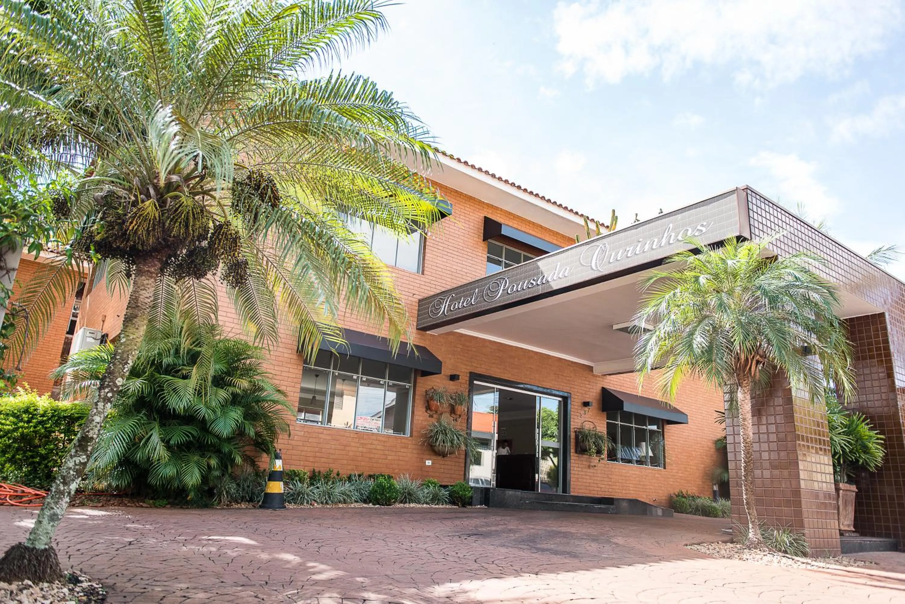 Patio in Hotel Pousada Ourinhos