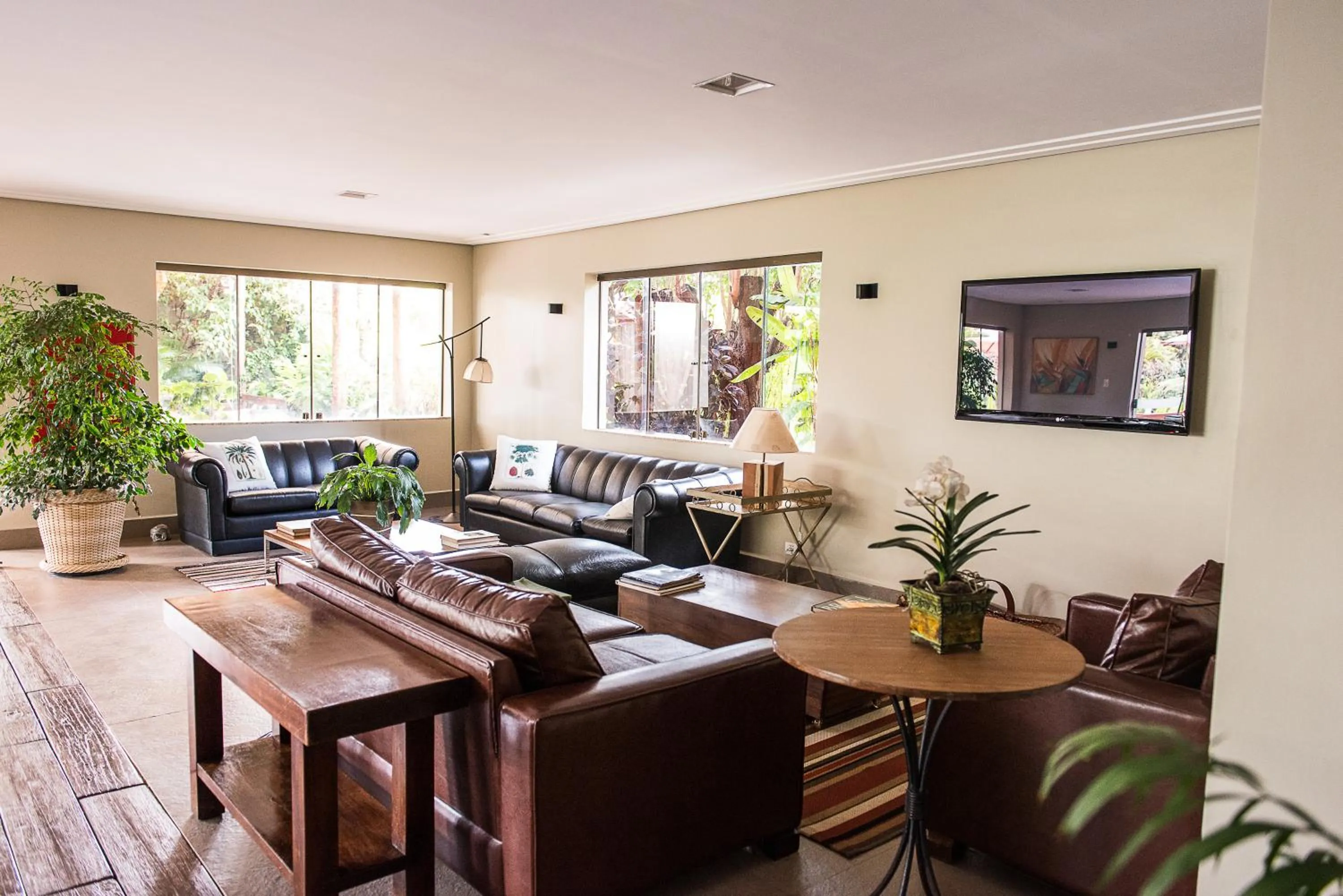 Bed in Hotel Pousada Ourinhos