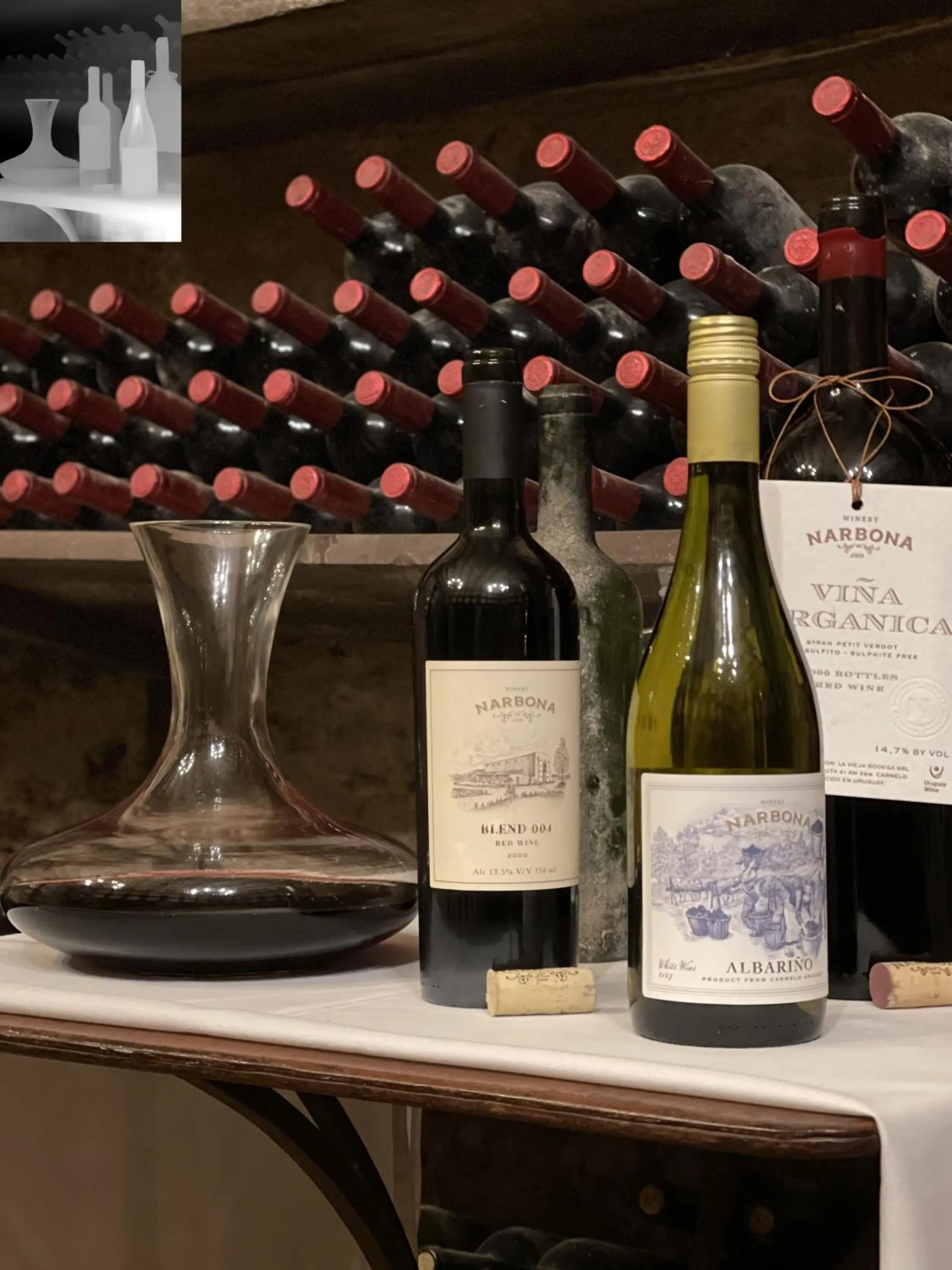 Food and drinks in Narbona Wine Lodge