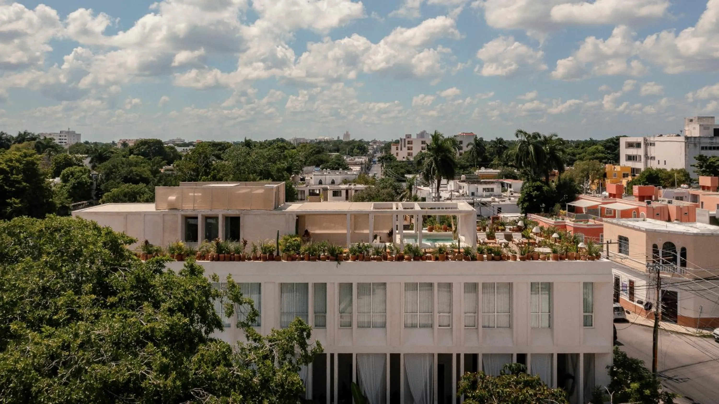 Property building in Hotel Sureño Yucatan