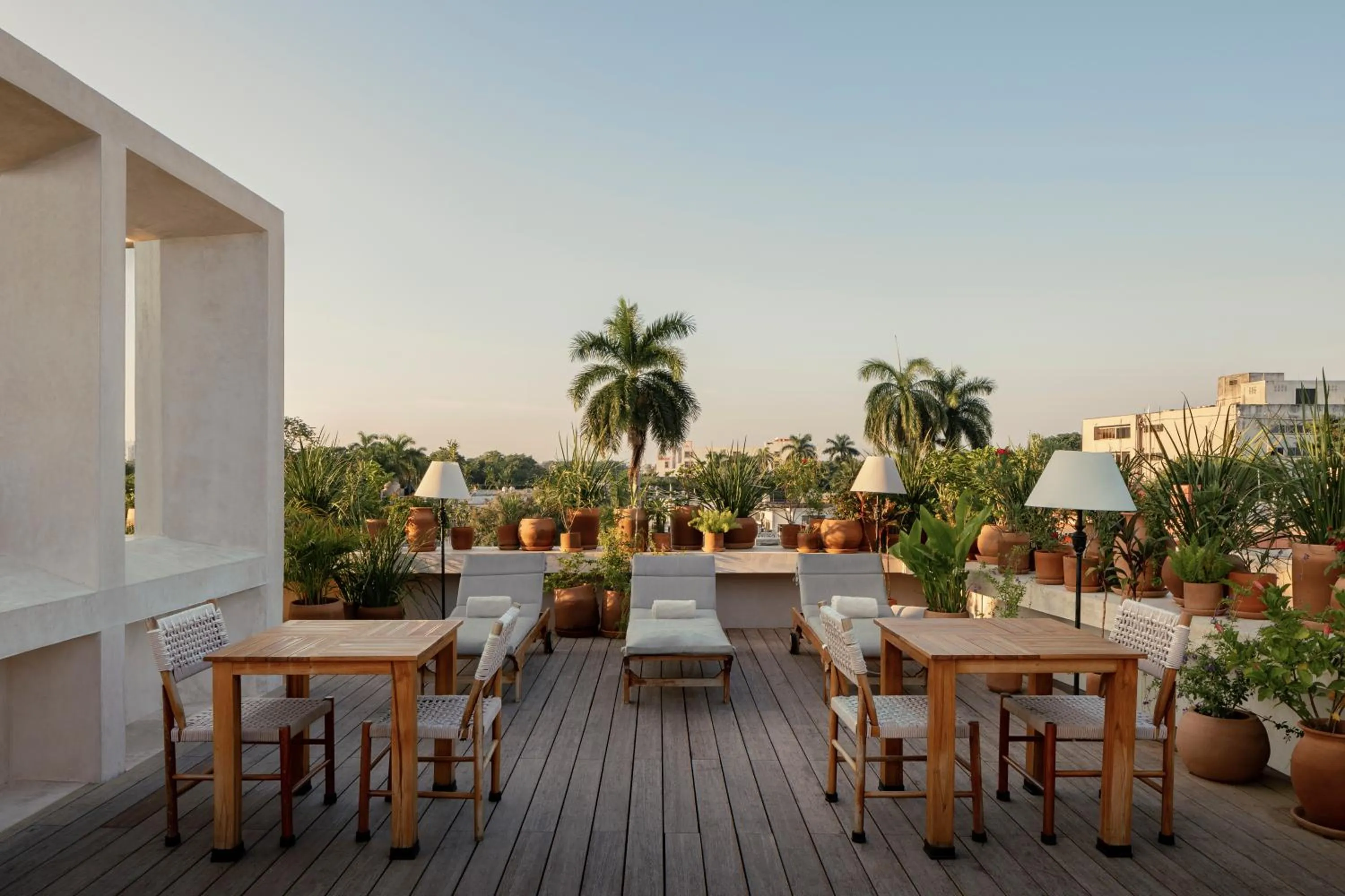 Swimming pool in Hotel Sureño Yucatan