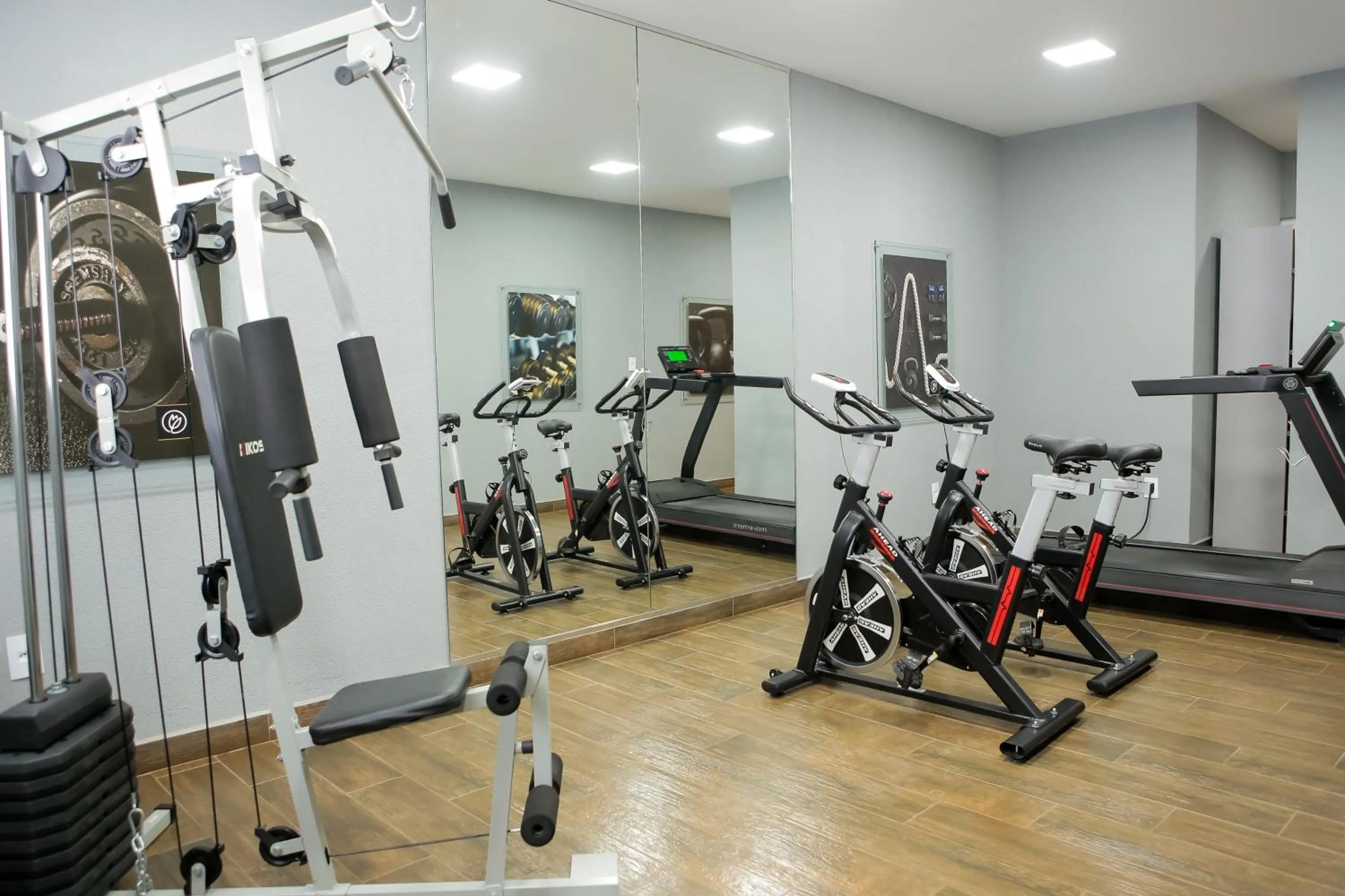 Fitness centre/facilities in eSuites Sorocaba