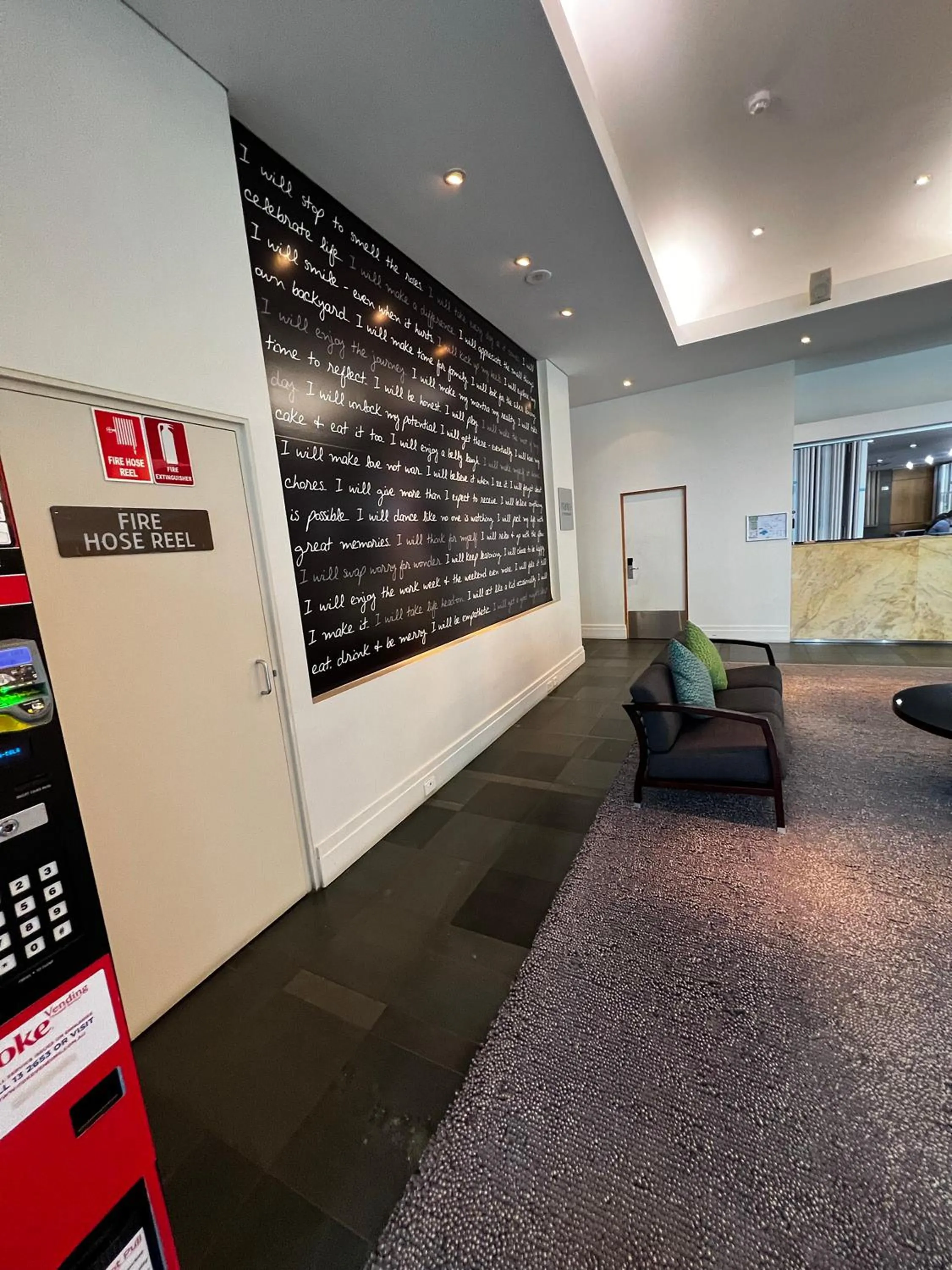 Lobby or reception in Darwin Esplanade Central Official