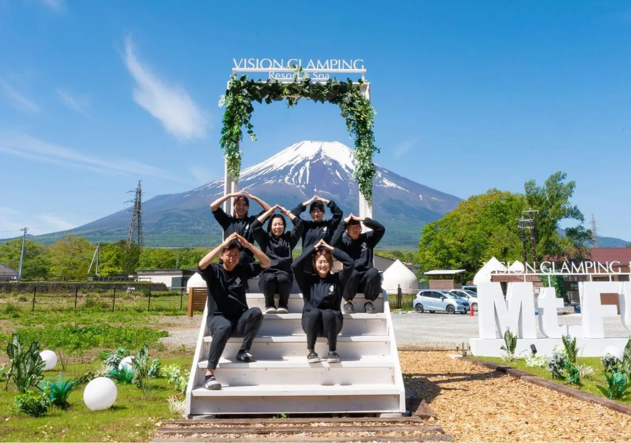 Property building in VISION GLAMPING Resort & Spa 山中湖