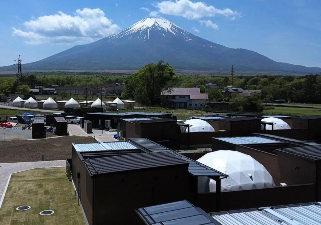 Property building in VISION GLAMPING Resort & Spa 山中湖