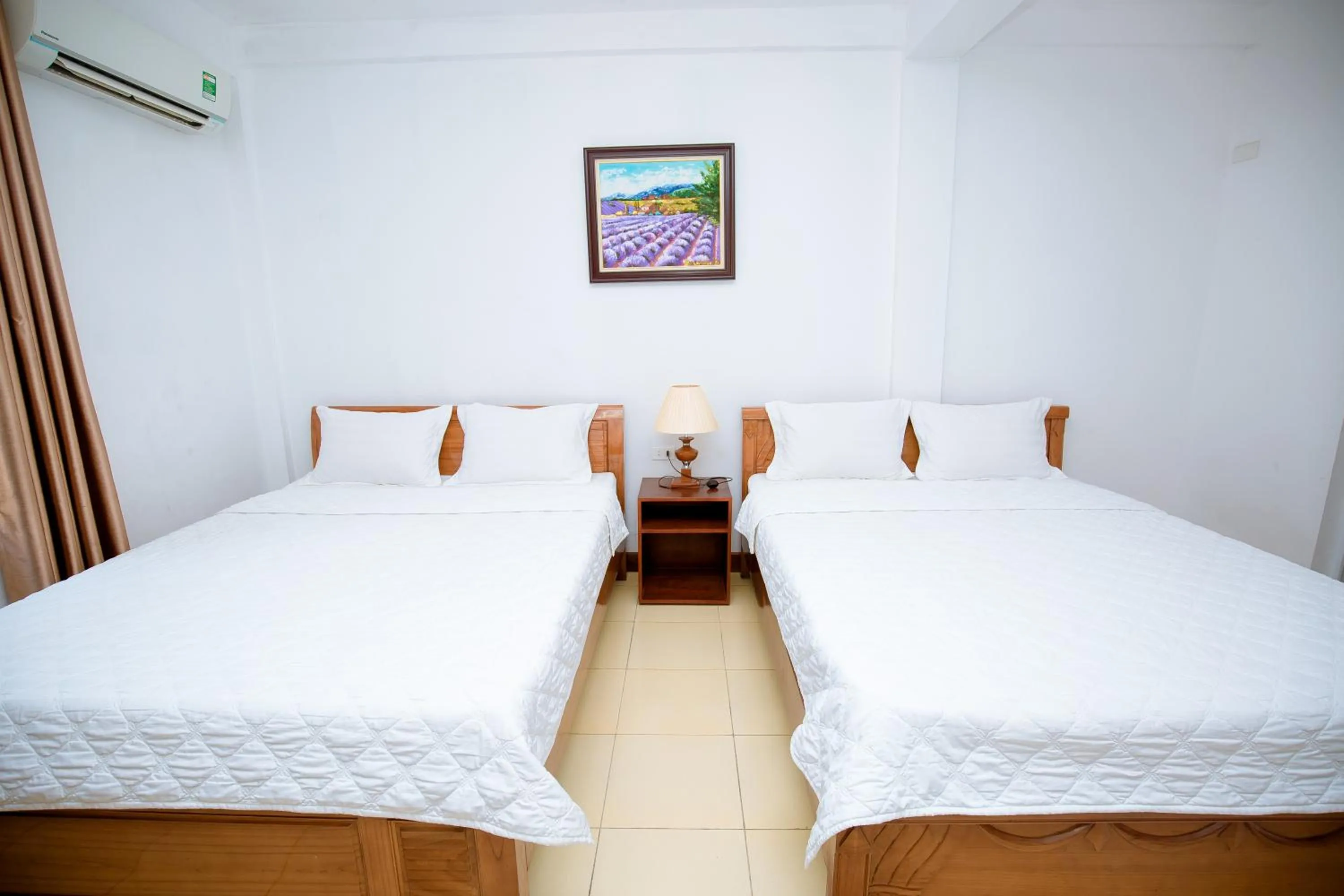 Bed in Viet Huong Hotel