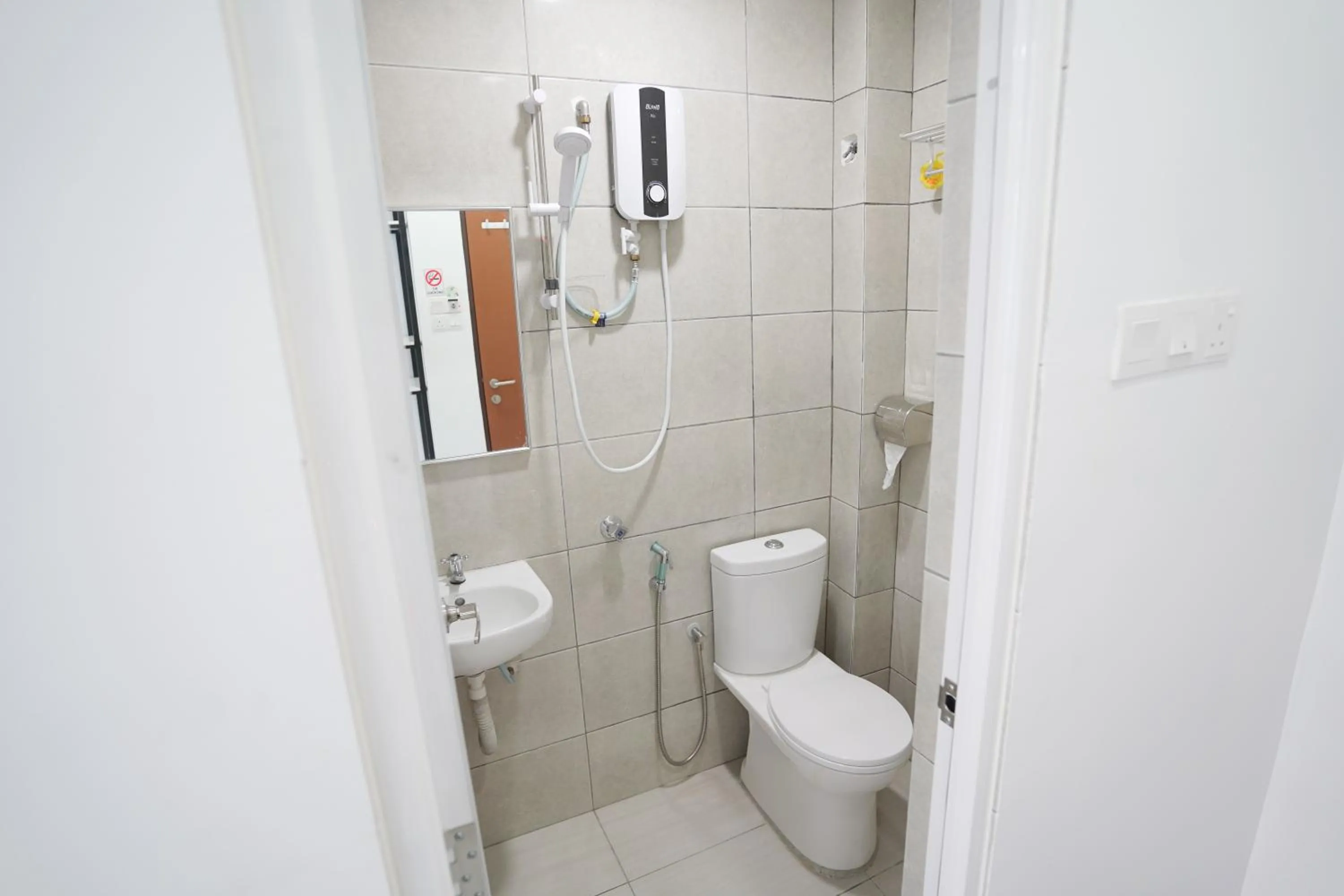 Toilet in Gemilang Hotel Klang