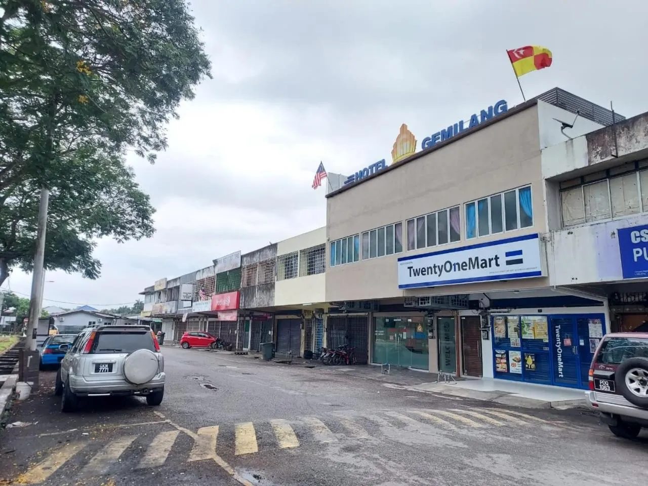 Parking in Gemilang Hotel Klang