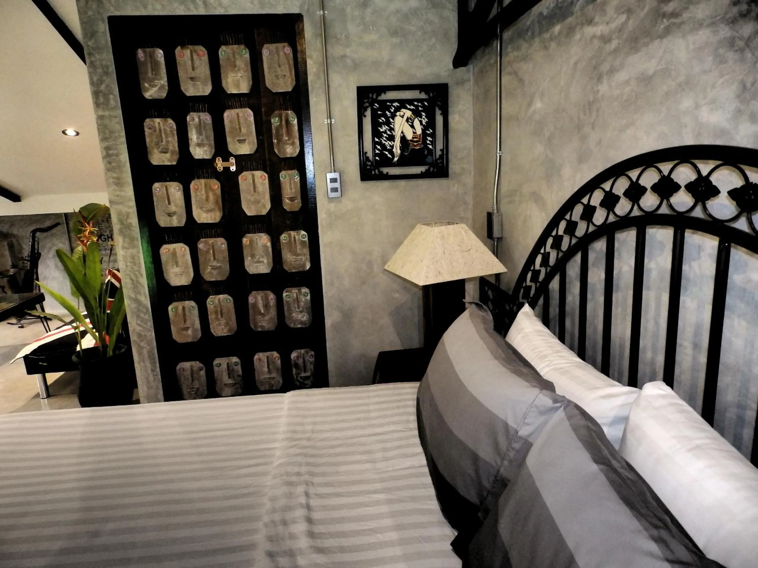 Decorative detail, Bed in Rice Barn And Rooms