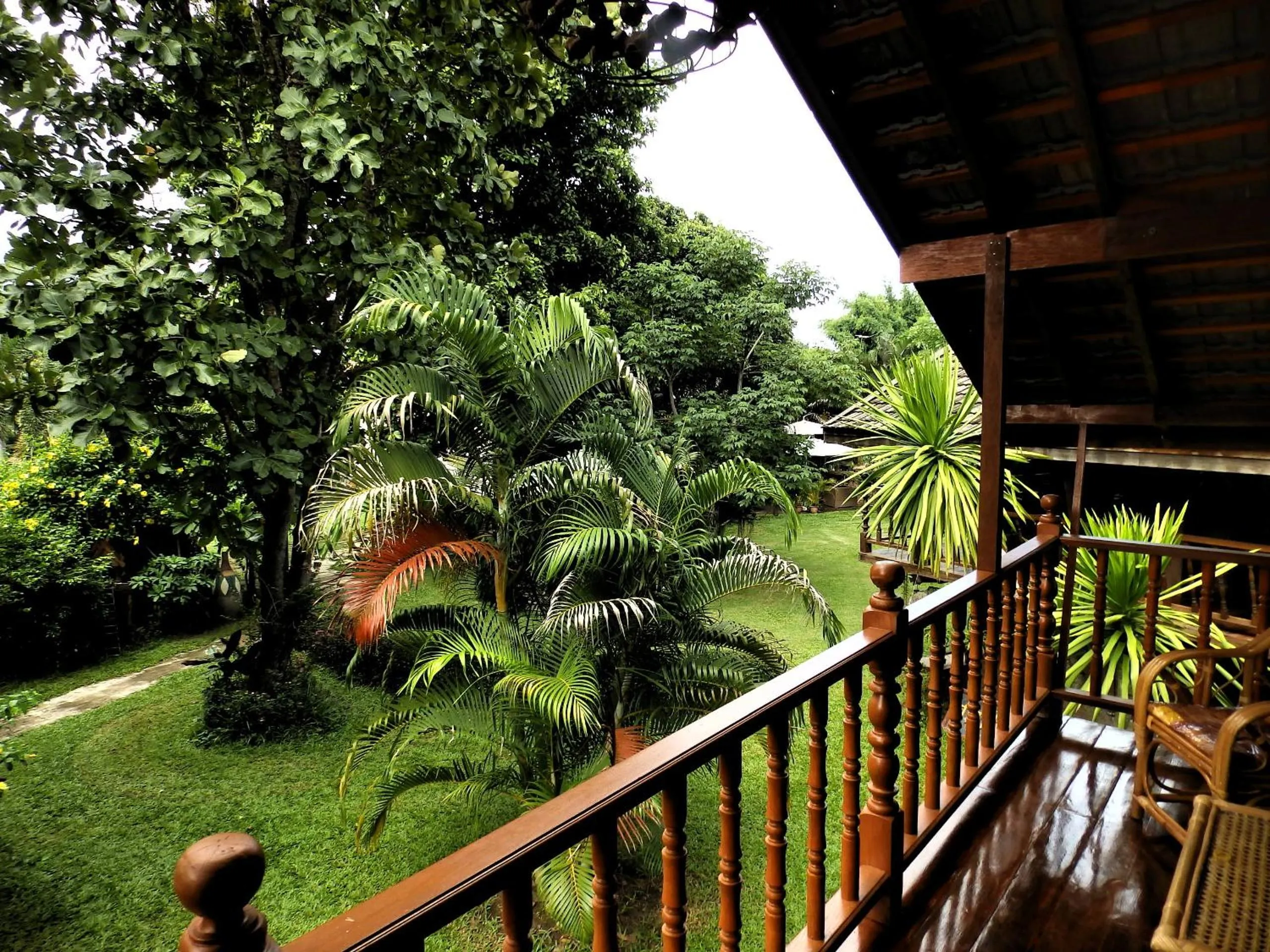 Balcony/Terrace in Rice Barn And Rooms