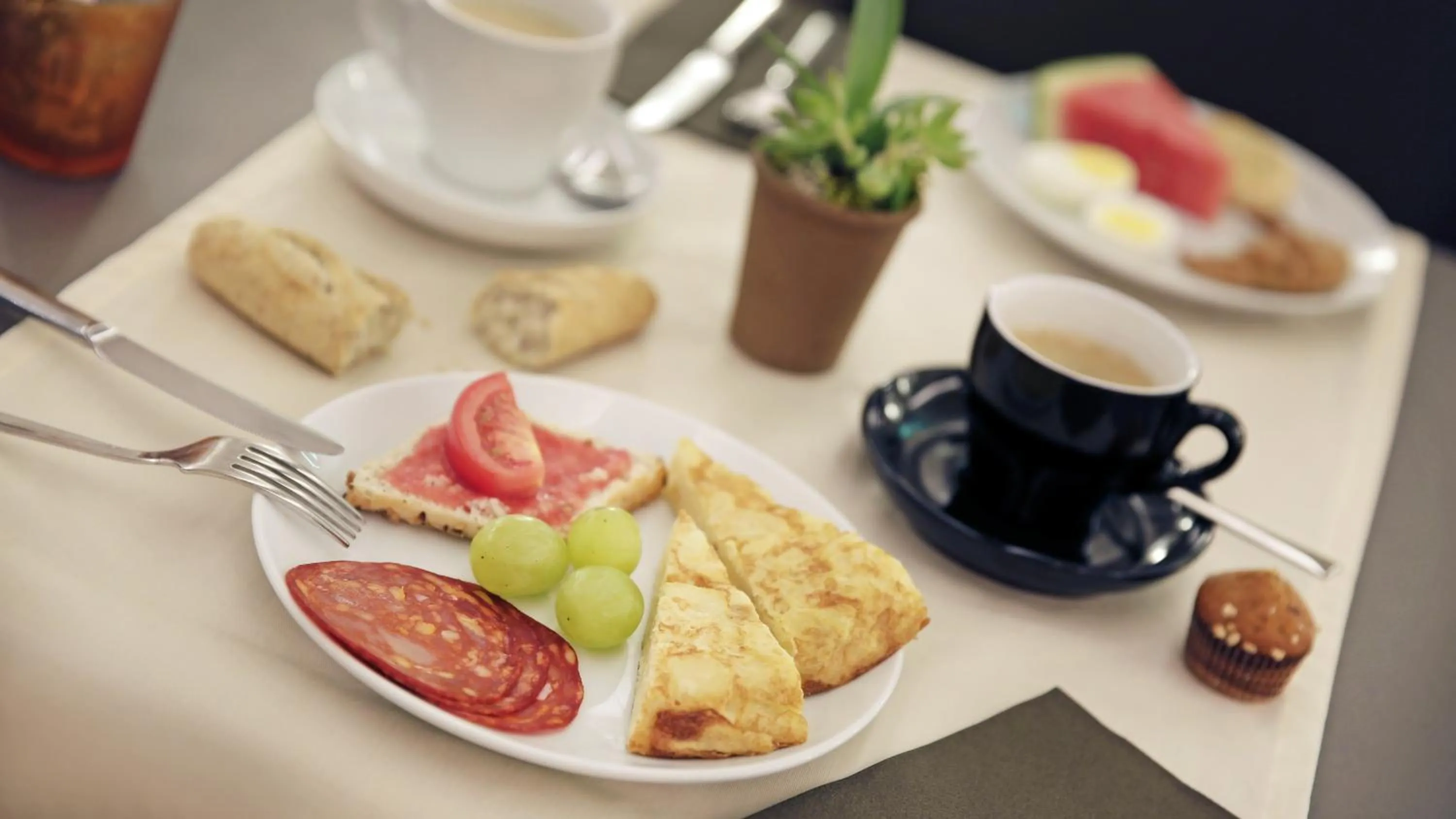 Breakfast in Arc La Rambla