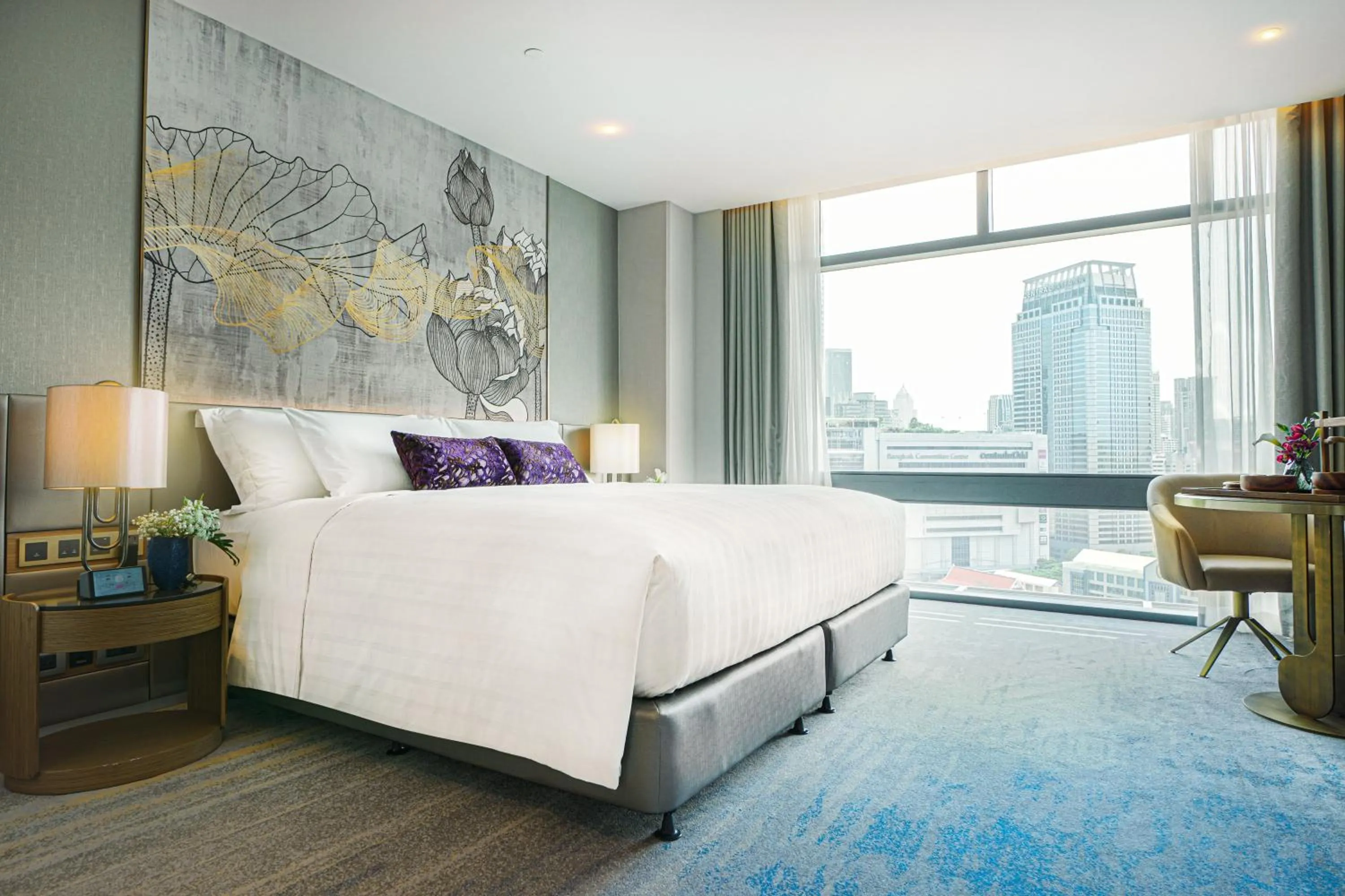 Bed in Chatrium Grand Bangkok