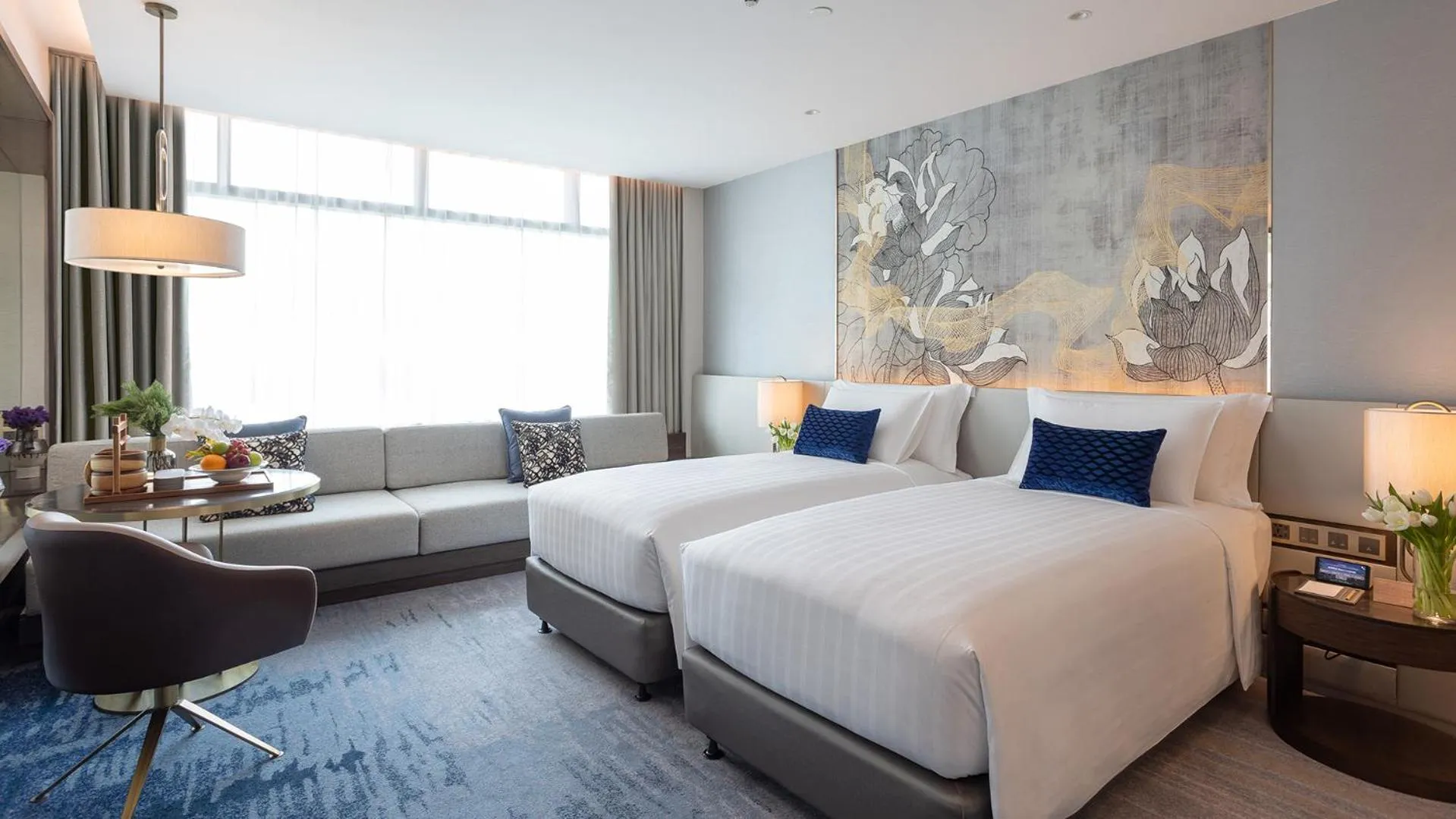 Bed in Chatrium Grand Bangkok