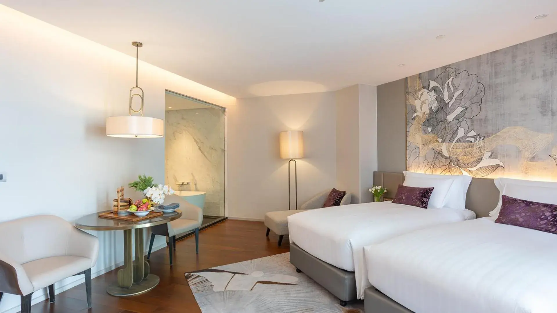 Premier Twin Room in Chatrium Grand Bangkok Premier Twin Room in Chatrium Grand Bangkok