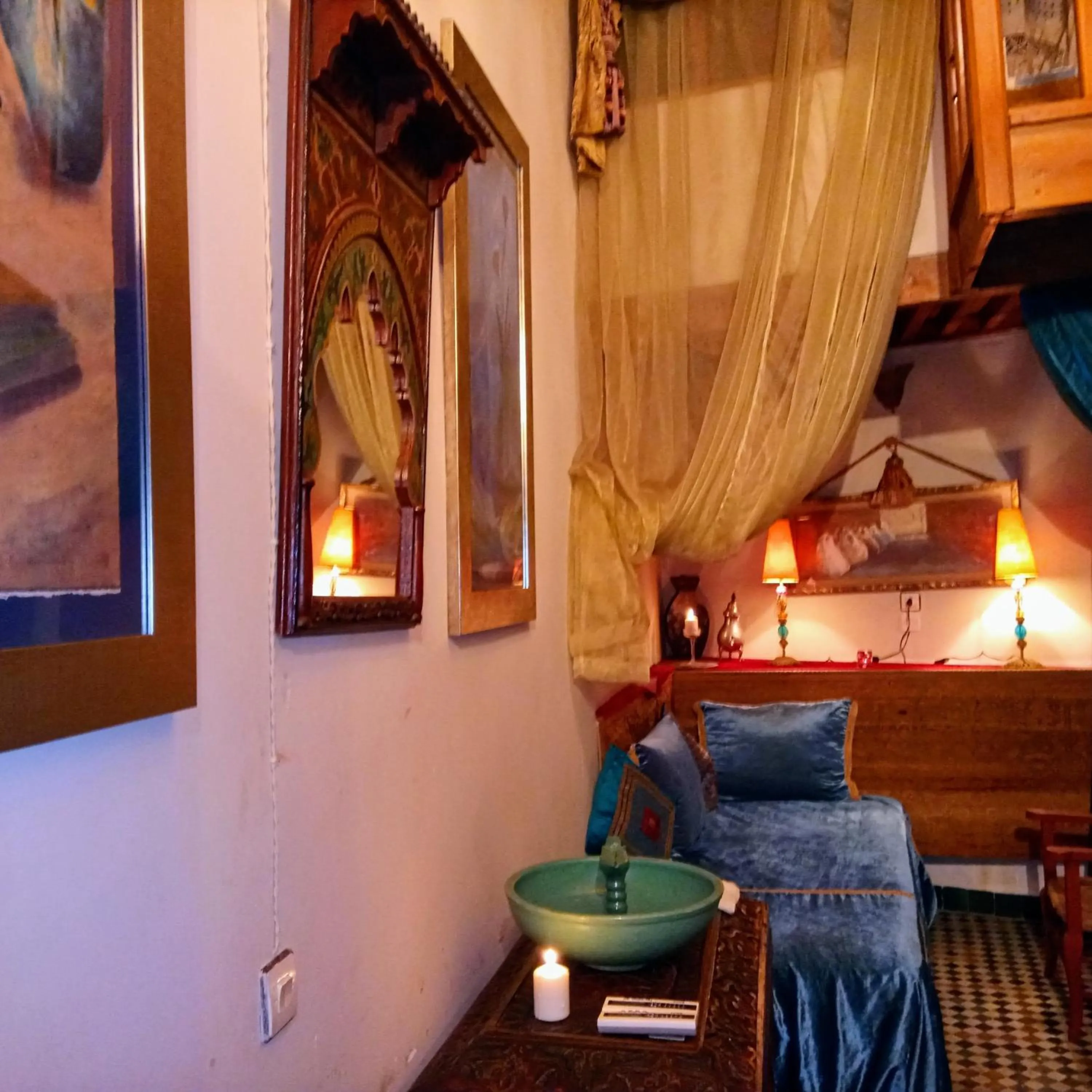 Living room in Riad Rchacha