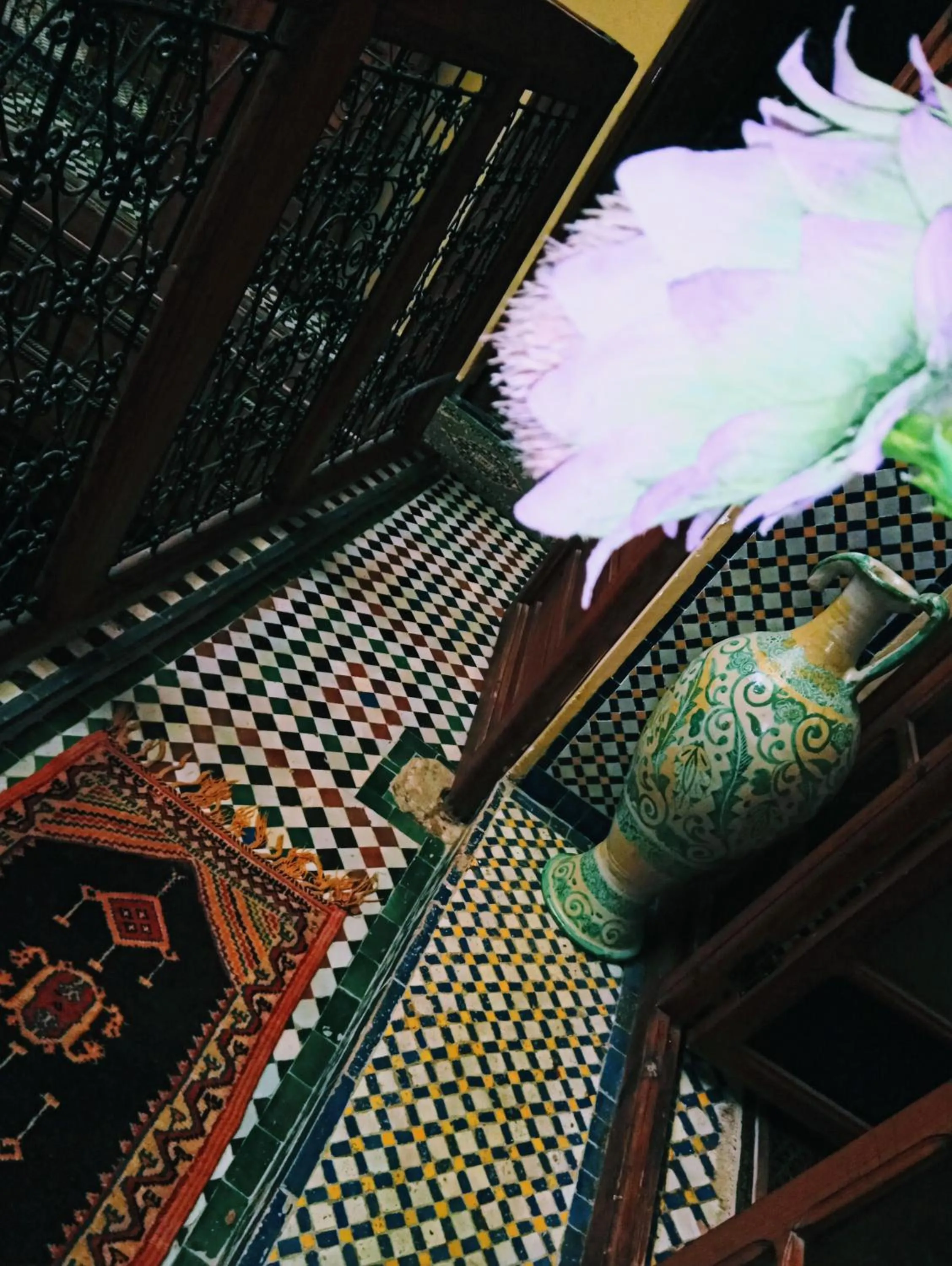 Patio in Riad Rchacha