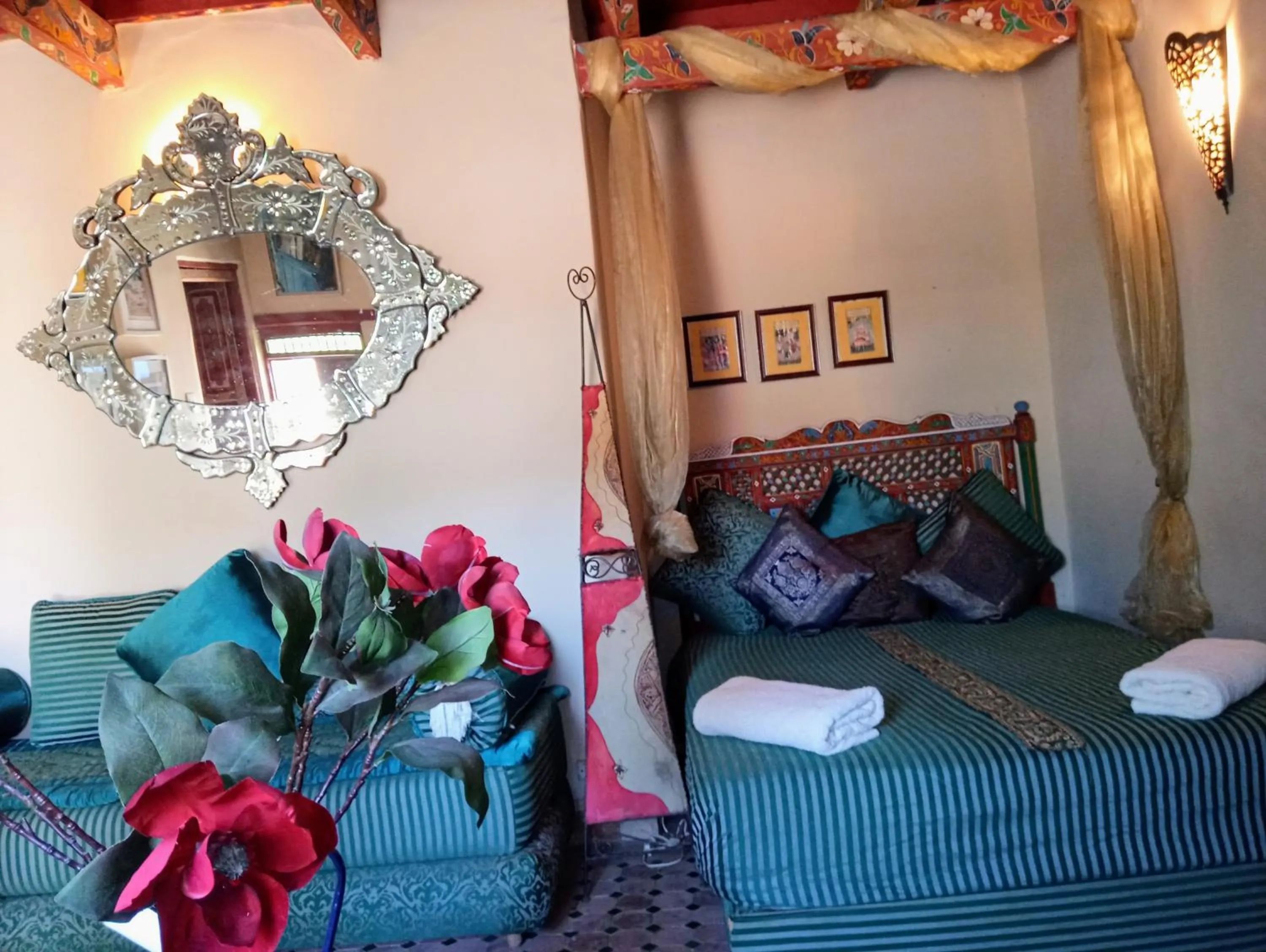 Bedroom in Riad Rchacha