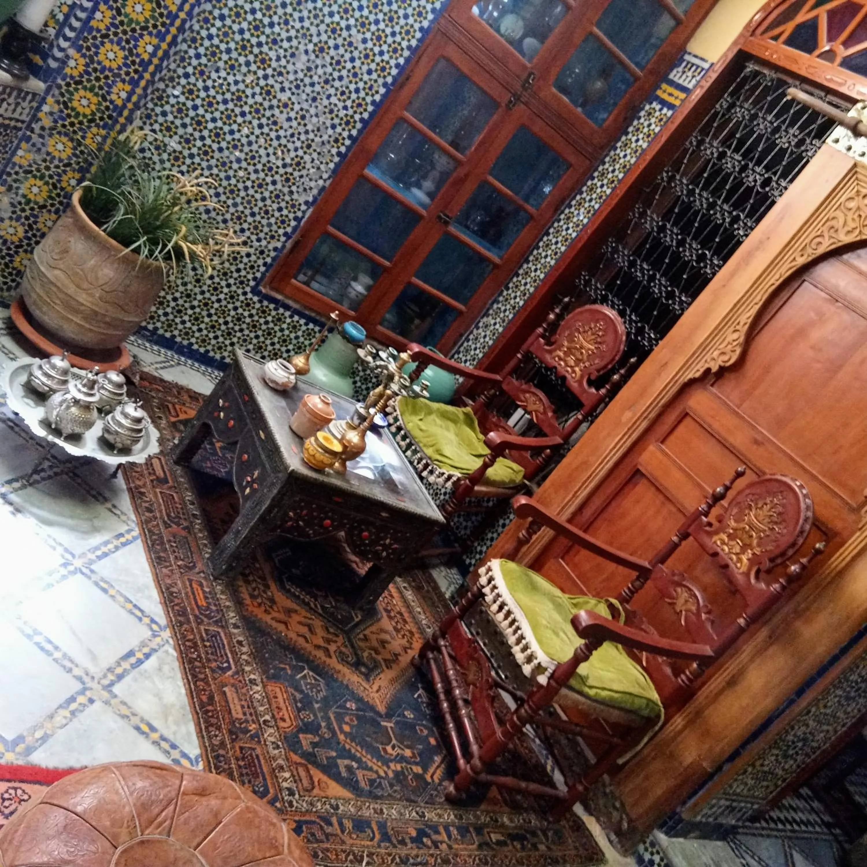 Property building, Seating Area in Riad Rchacha
