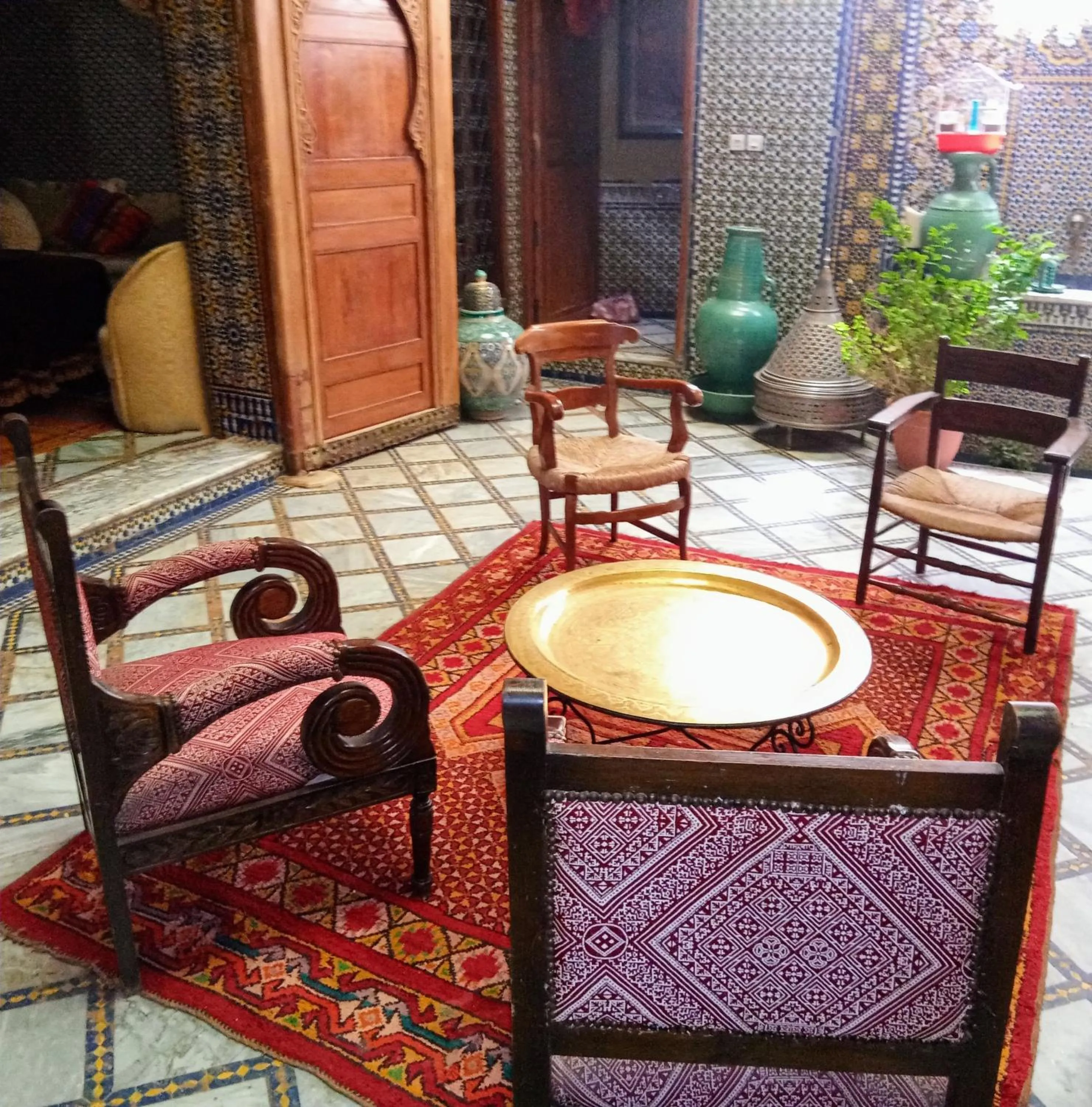 Property building, Seating Area in Riad Rchacha