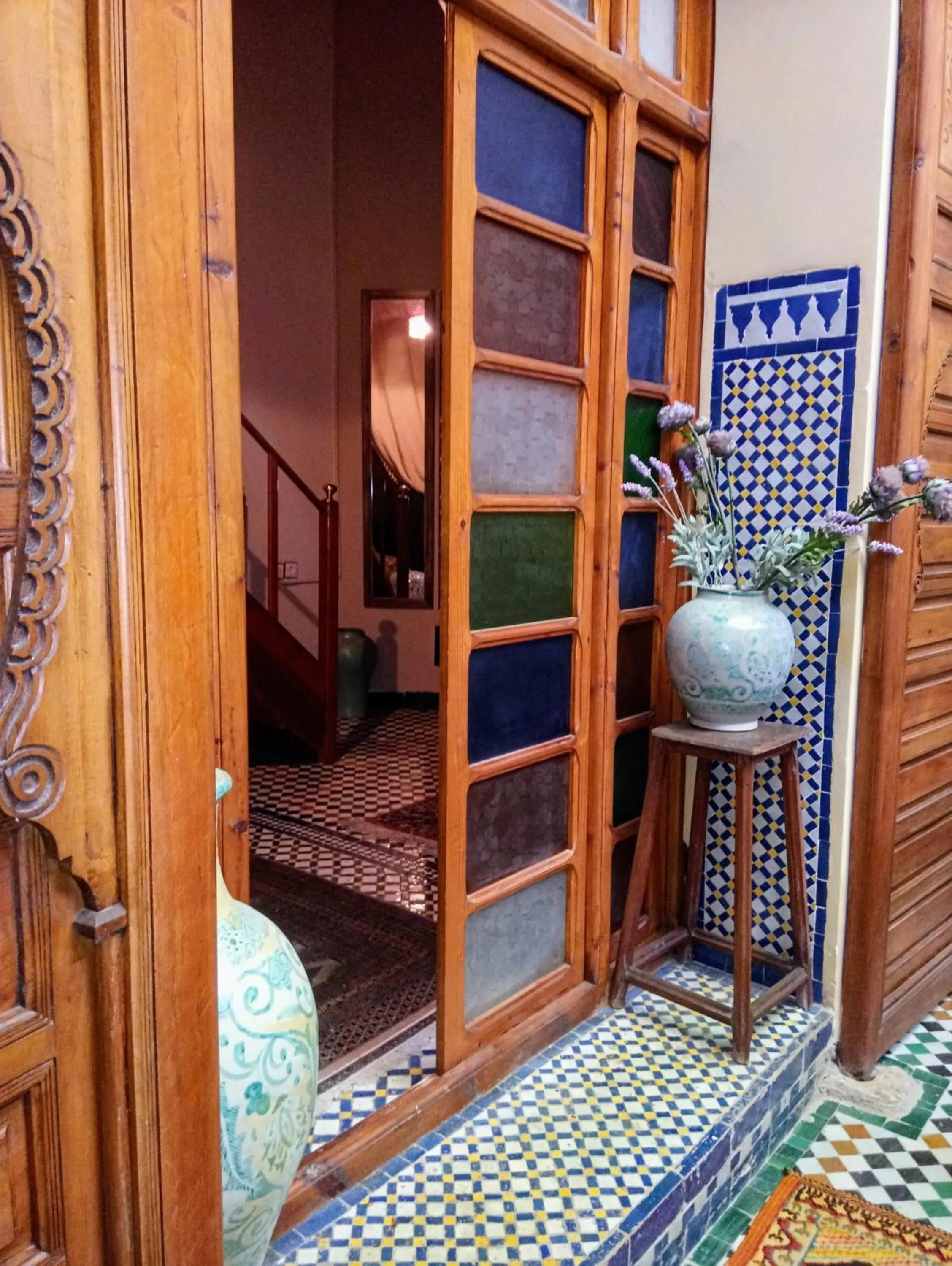 Facade/entrance, Bathroom in Riad Rchacha