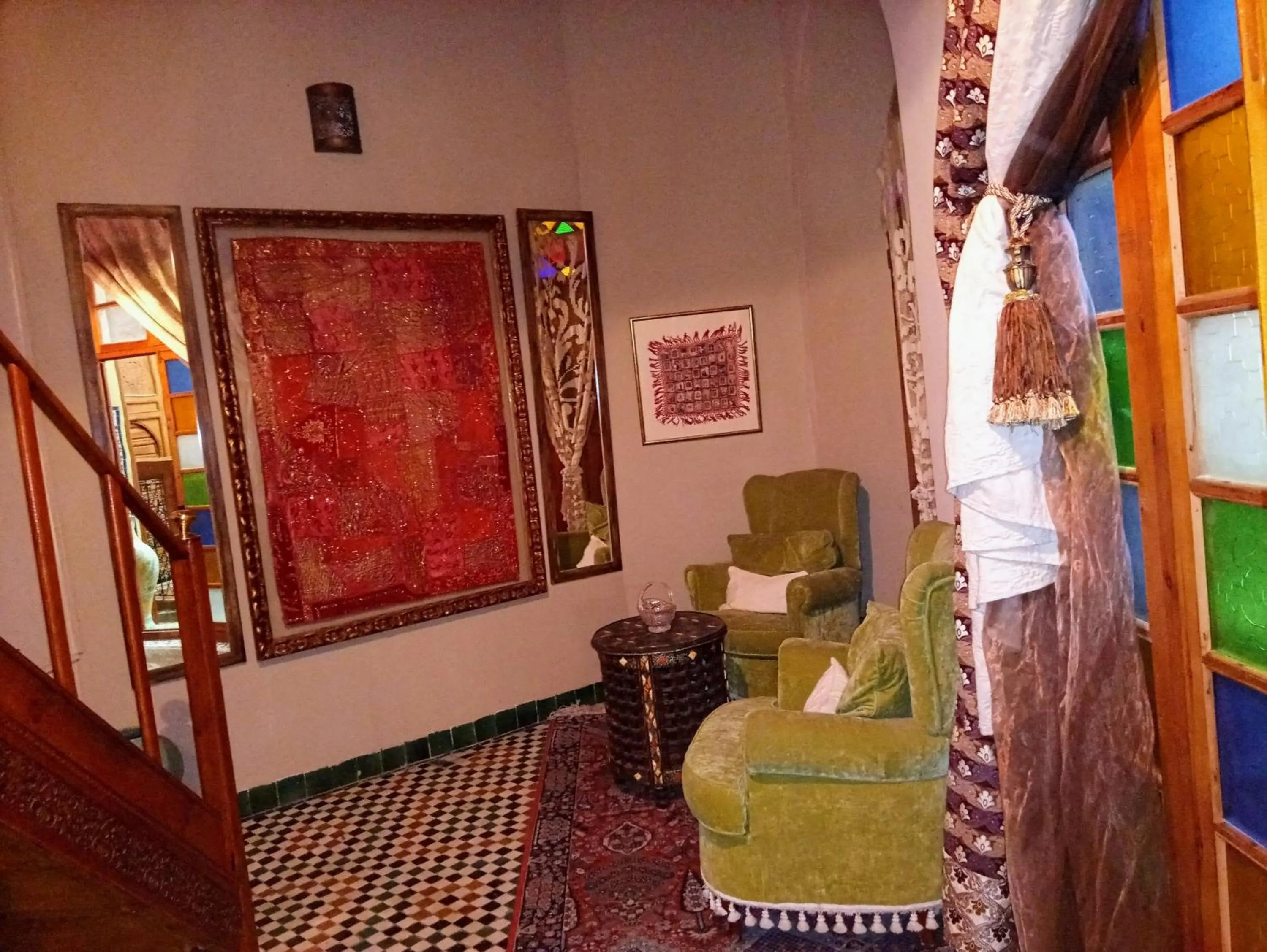 Living room in Riad Rchacha