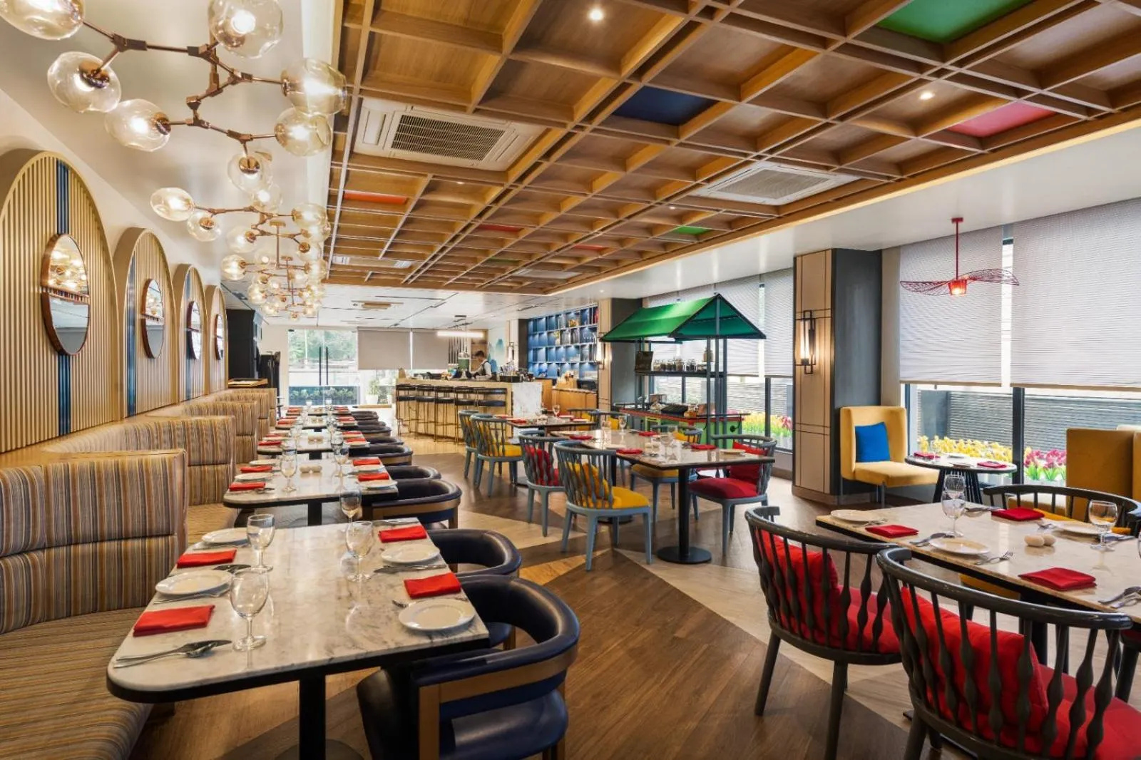 Restaurant/places to eat in Ramada Encore by Wyndham Siliguri Sevoke Road