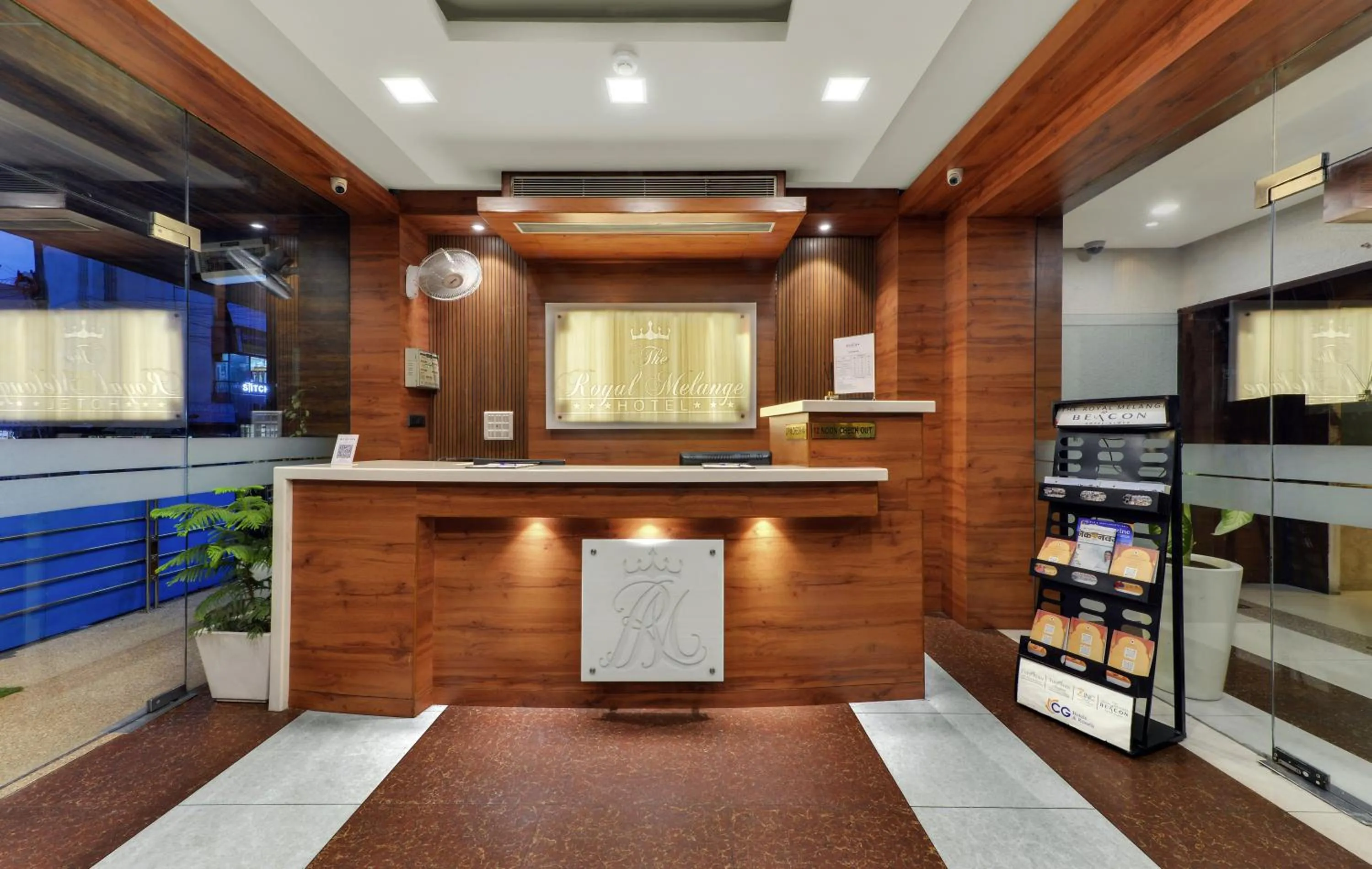 Lobby or reception in The Royal Melange Beacon