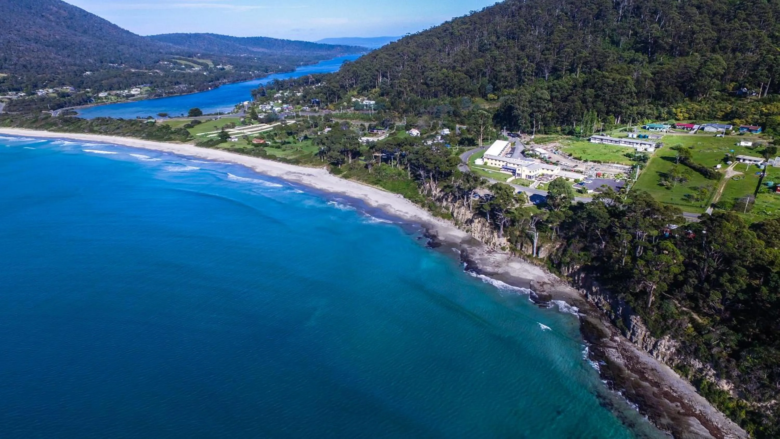 Bird's eye view in Lufra Beachside Hotel