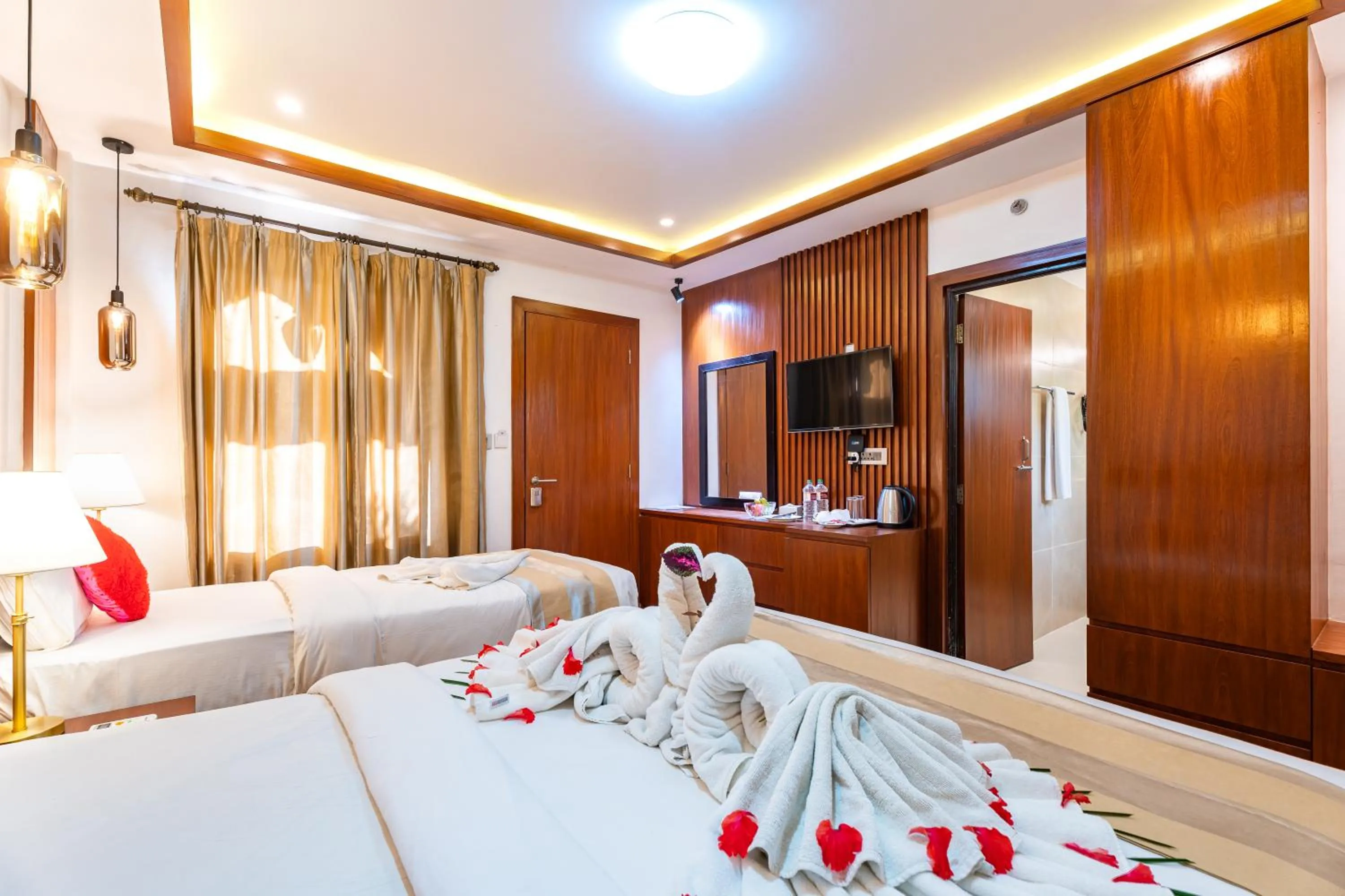 Bed in Hotel Seven Limited