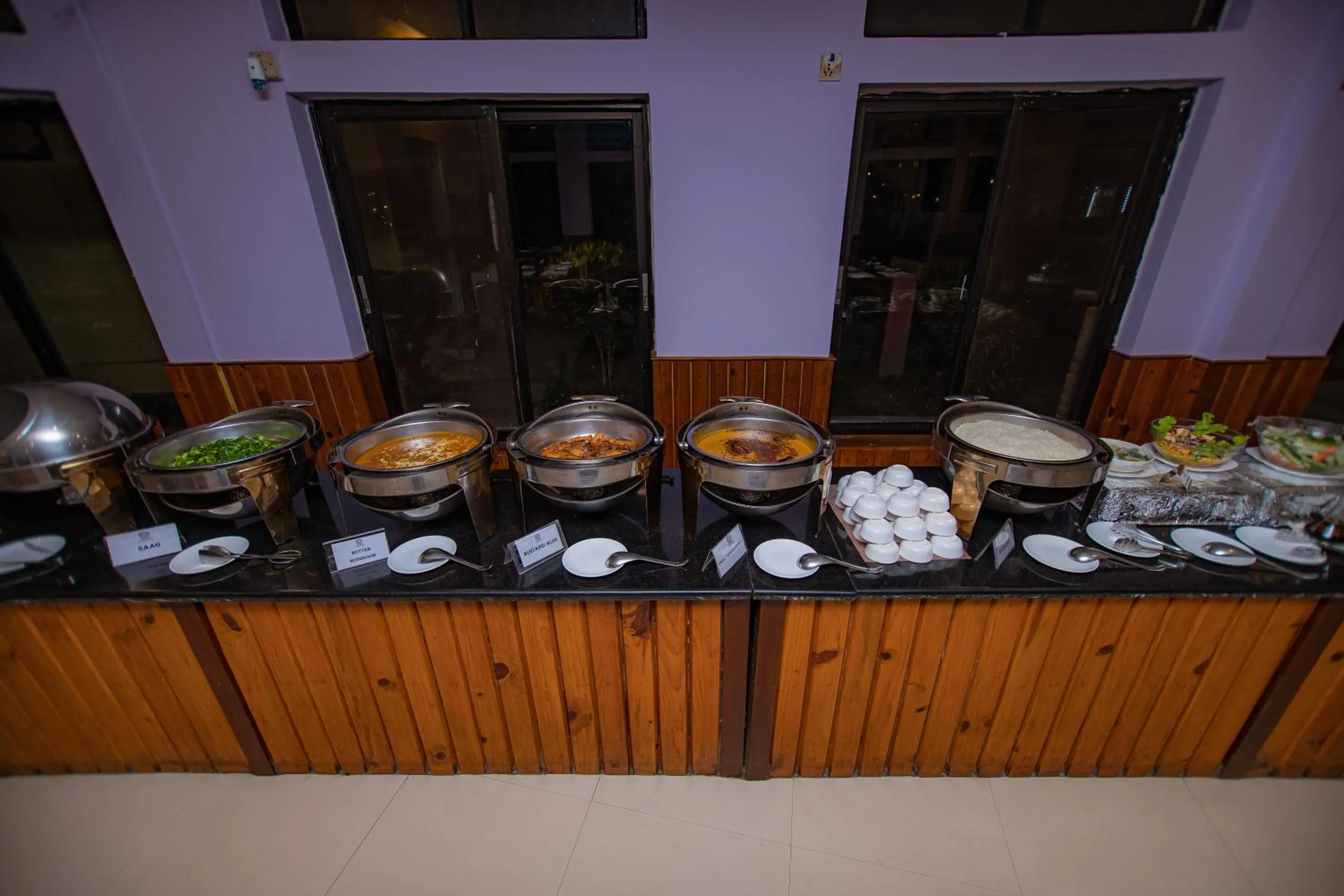 Food and drinks in Hotel Seven Limited