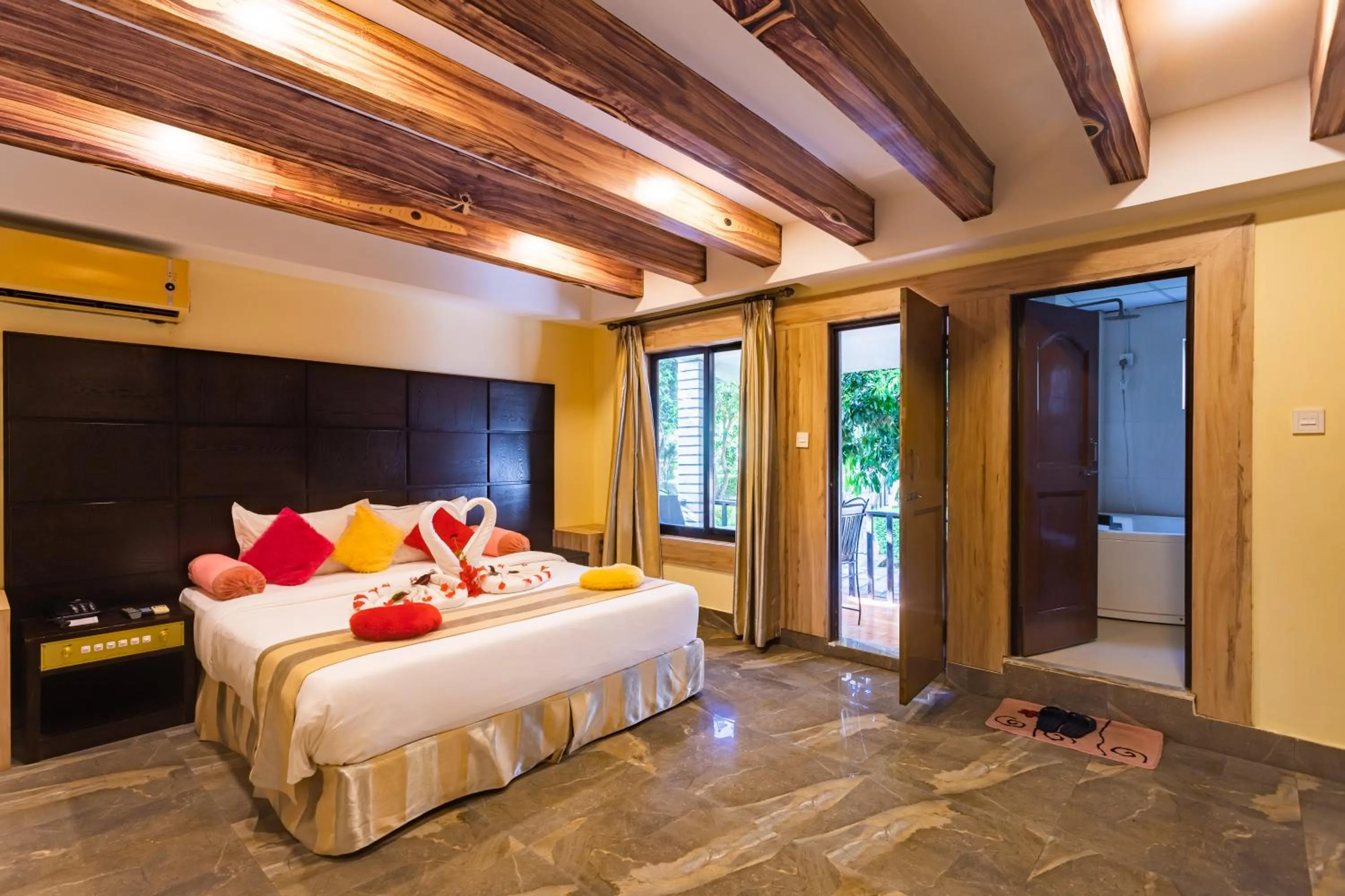 Bed in Hotel Seven Limited