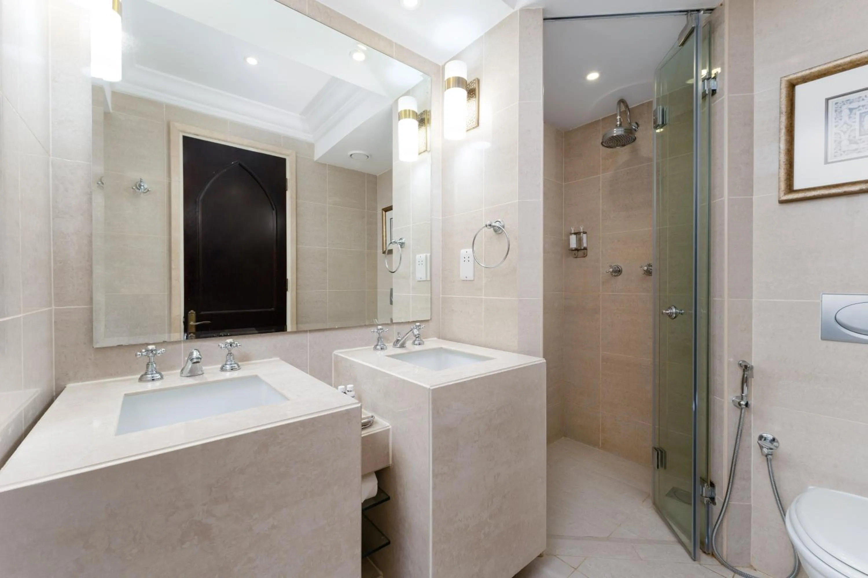 Bathroom in Maison Privee - Elite Apt Connected to Dubai Mall & Burj Khalifa