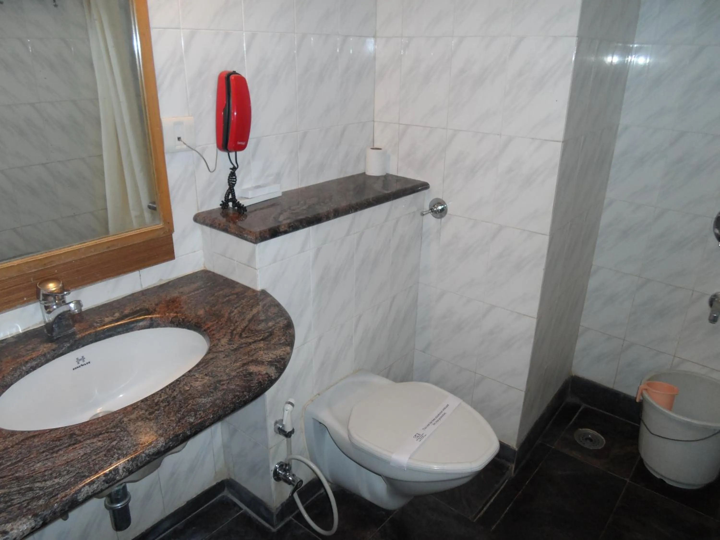 Toilet in Hotel Kalyan Residency