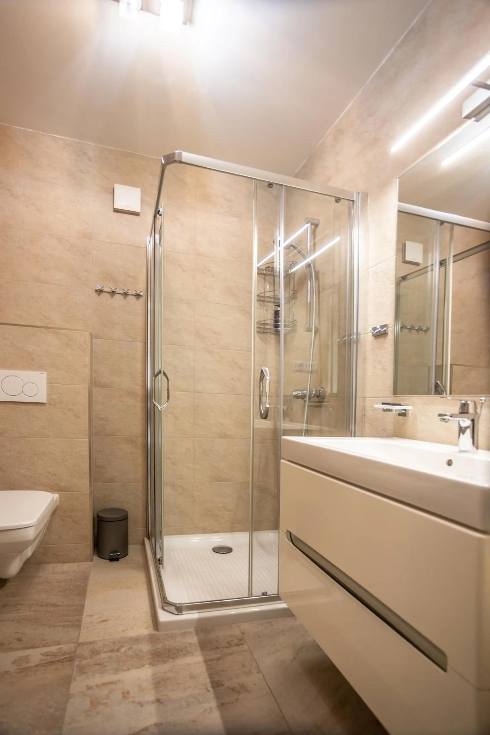 Shower in Hotel Demanova Apartments - Dependance